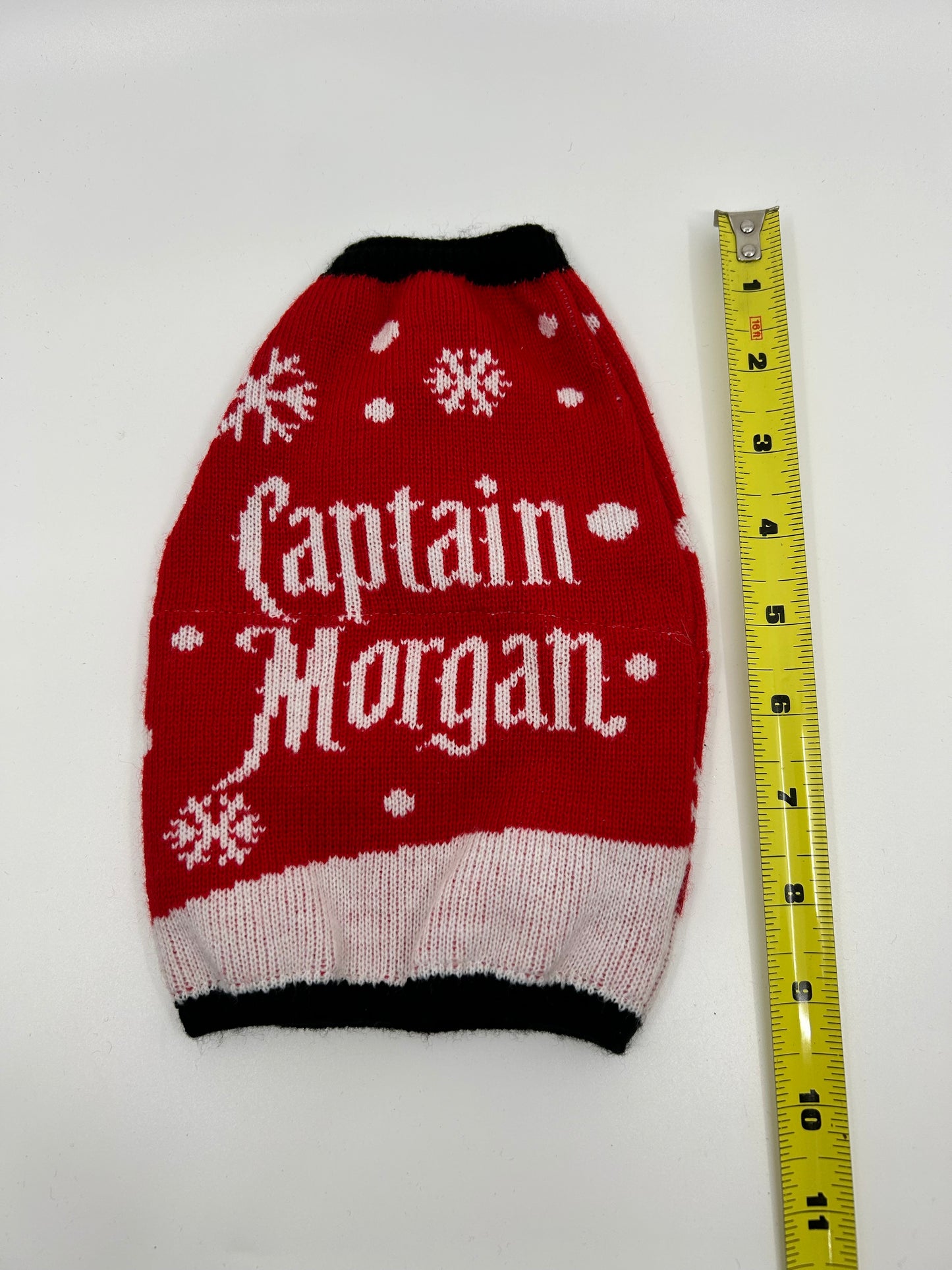 Captain Morgan Knitted Christmas Bottle Sweater
