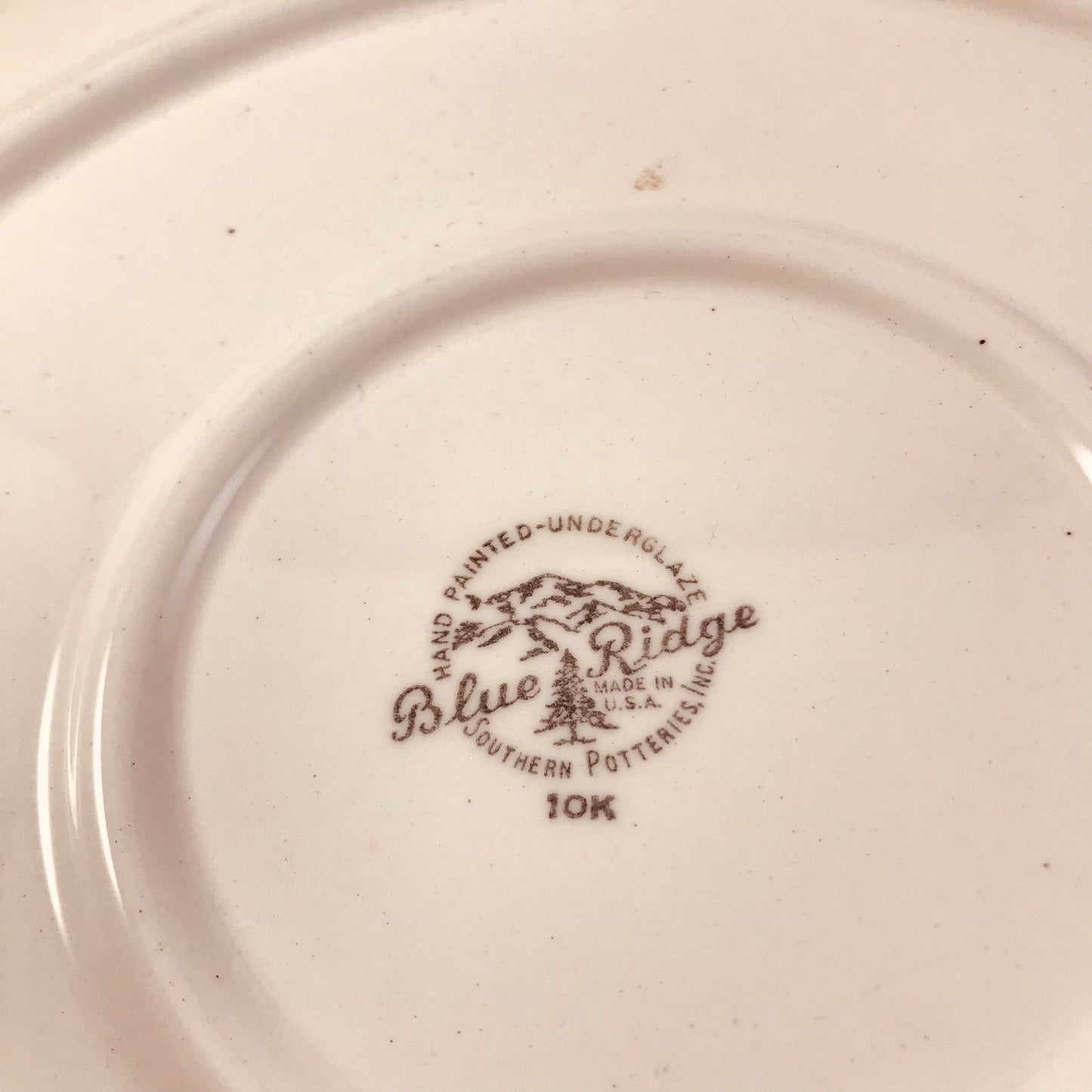 Blue Ridge Cuckooing Rooster Decor Plate