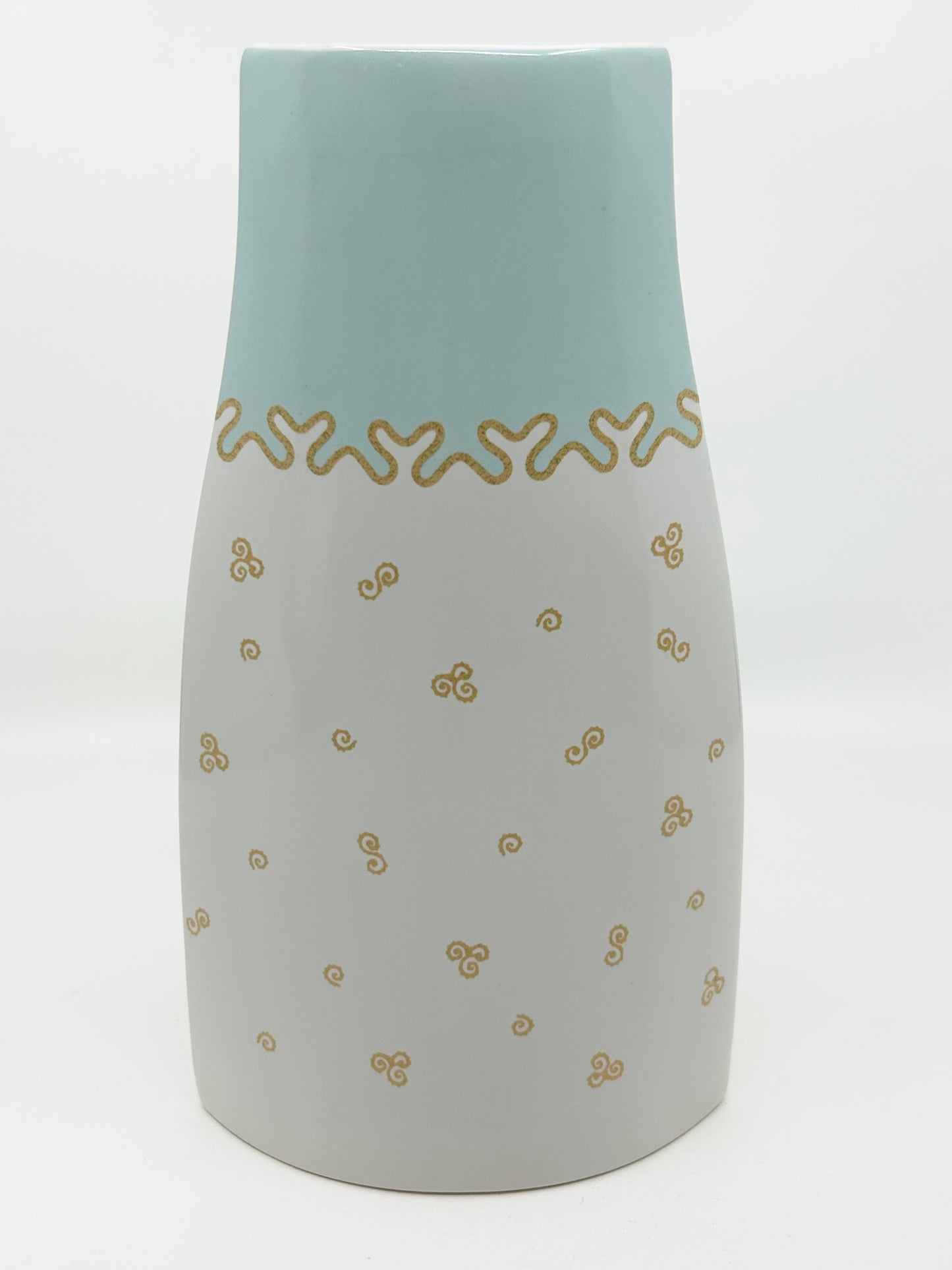 Royal Albert Zandra Rhodes "My Favorite Things" Oval Tall Ceramic Vase - Discontinued