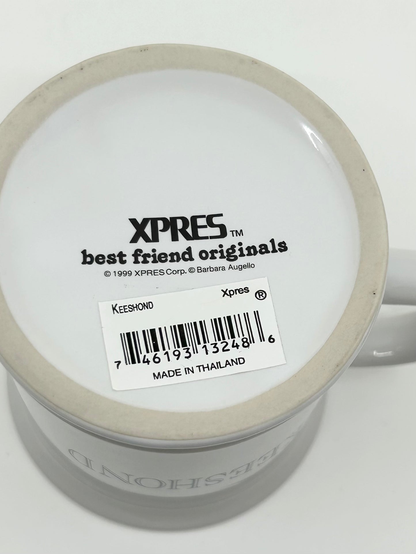 KEESHOND 3D Raised Dog Face Mug