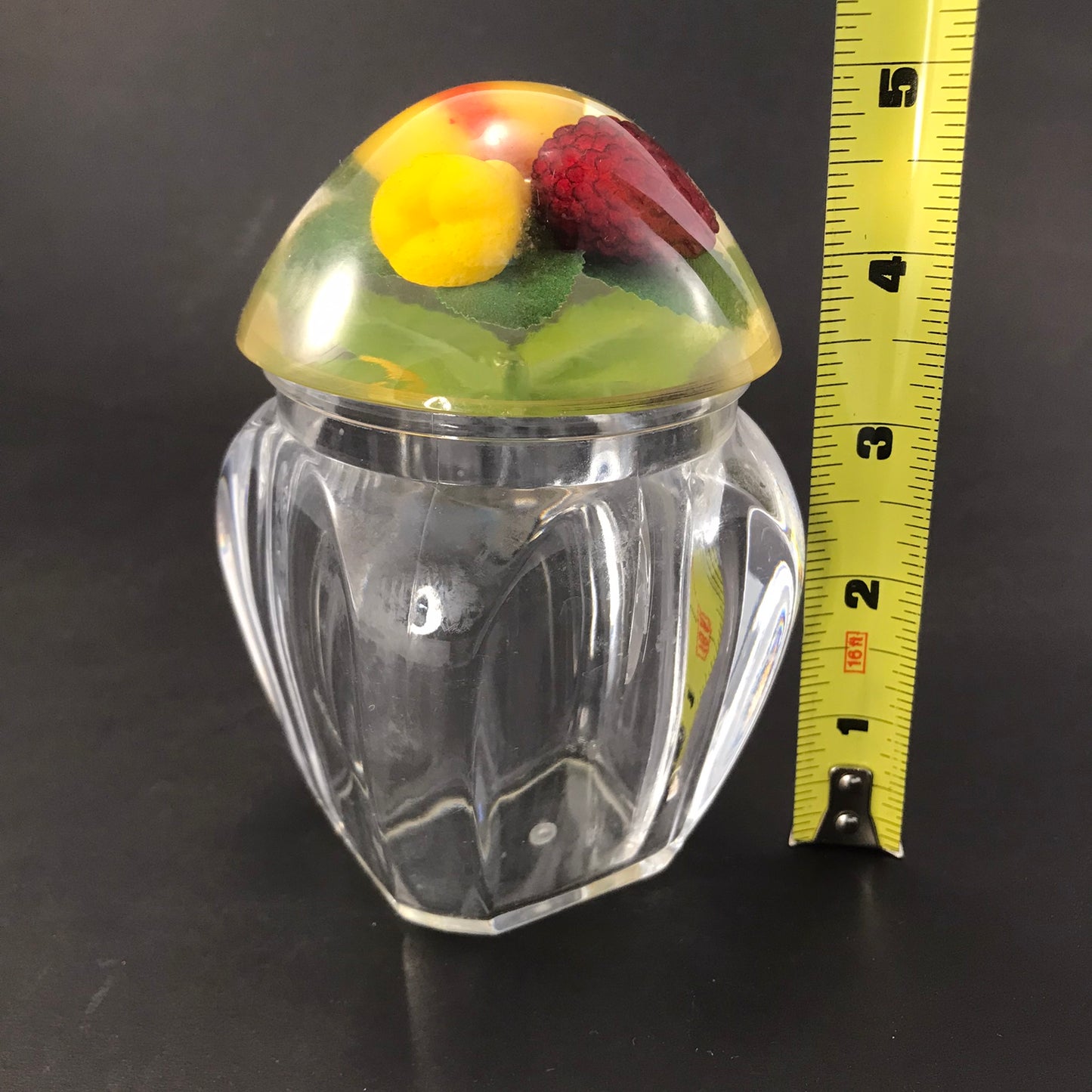 Acrylic Fruit Honey Jar