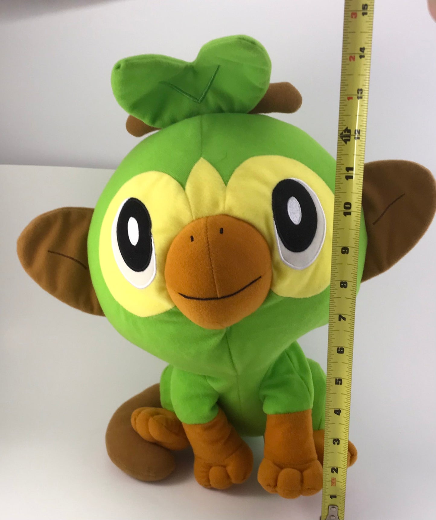 Pokemon Grookey Green and Yellow Monkey Plush