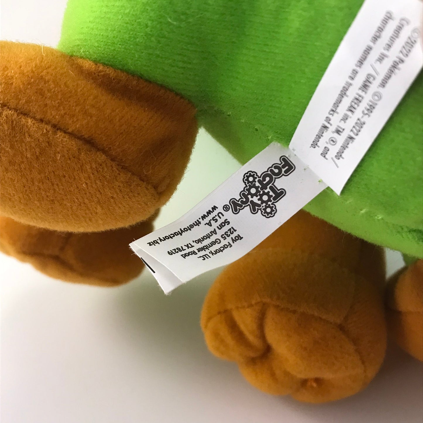 Pokemon Grookey Green and Yellow Monkey Plush