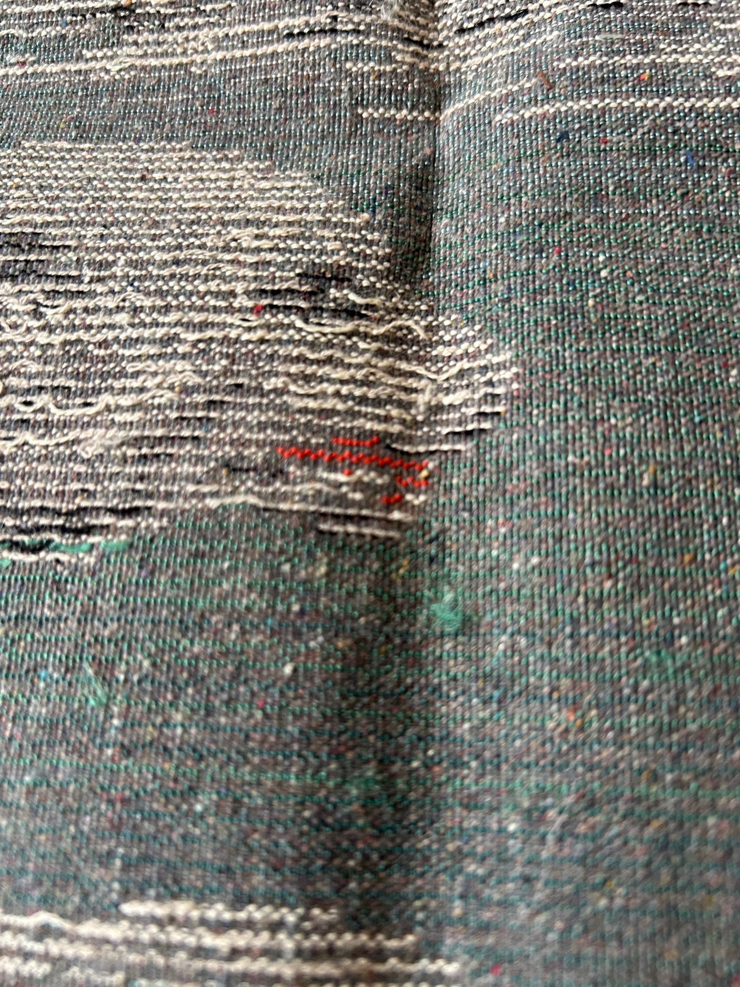 Vintage Polar Bear and Cubs Velvet Italian Tapestry with Fringes