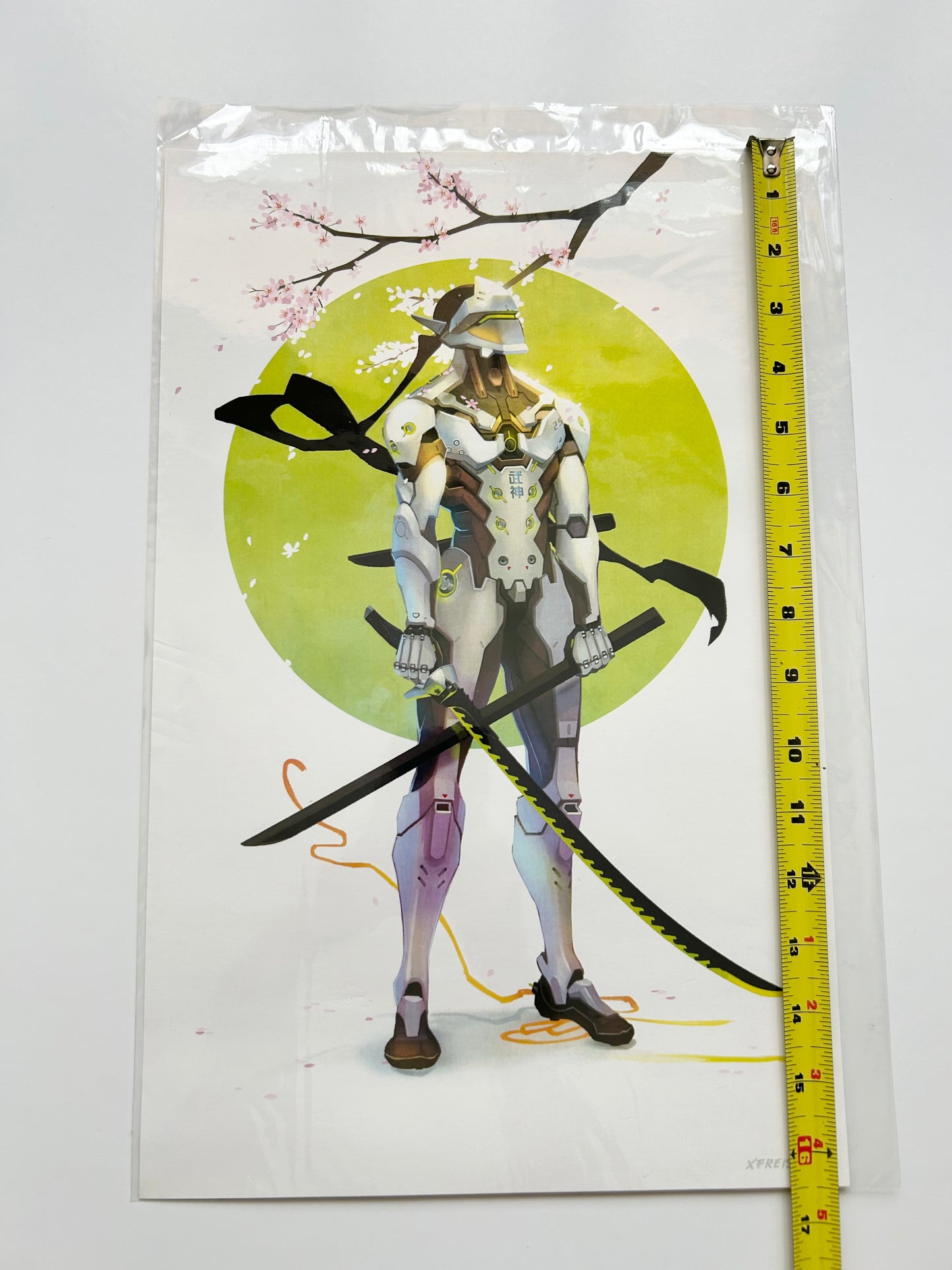 Overwatch Genji Shimata Print - Artist Signed XFreischutz