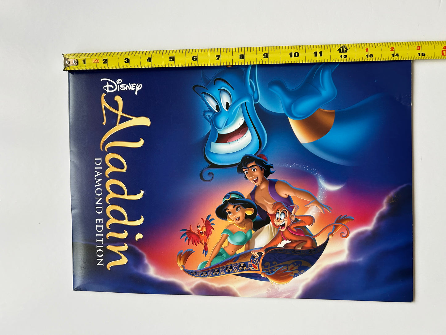 2015 Disney Aladdin Diamond Edition Exclusive Commemorative Lithograph Prints - Set of 4
