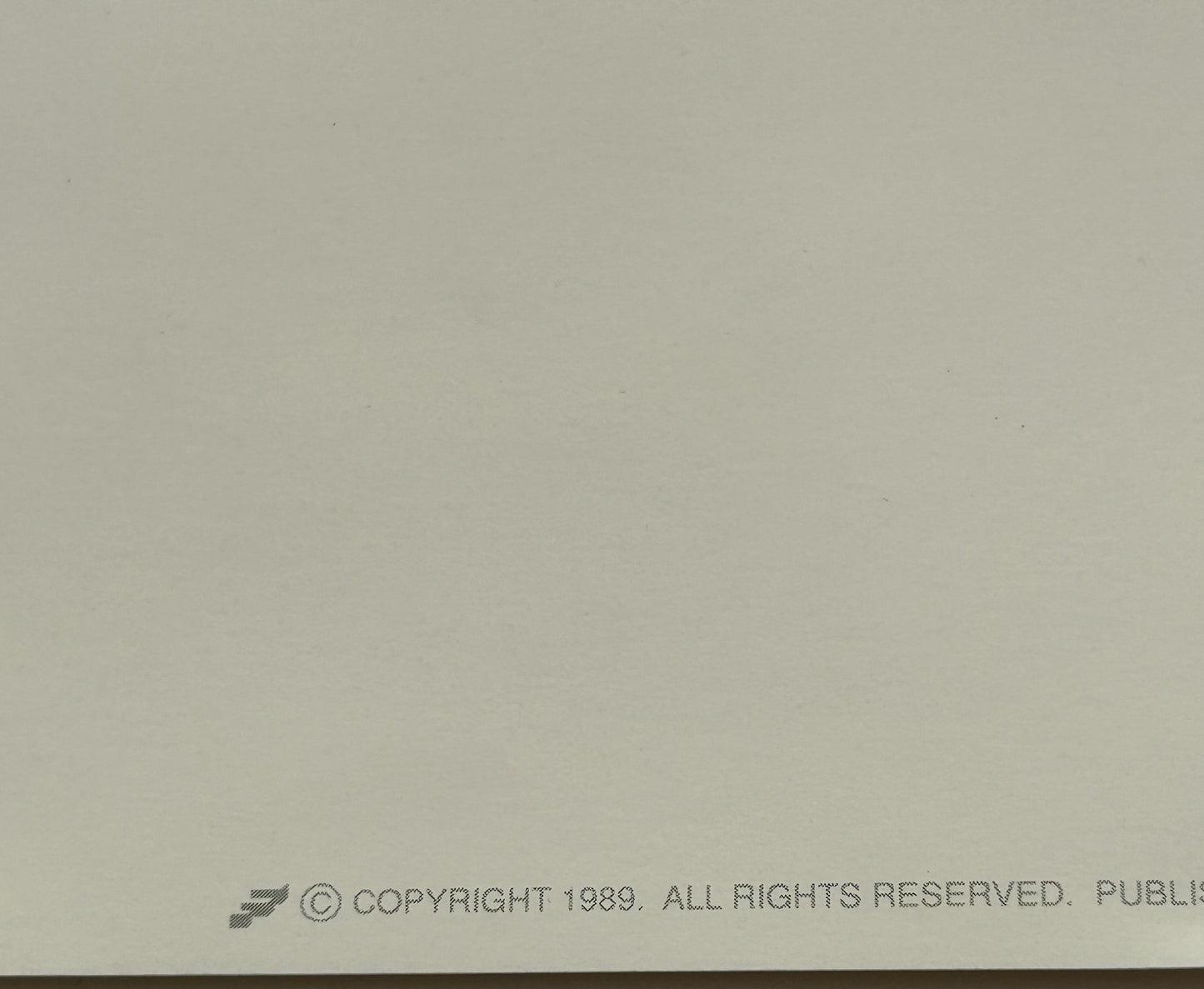 Jon Abeyta 1989 Front Line Editions Photography Poster - Motorcycle Couple