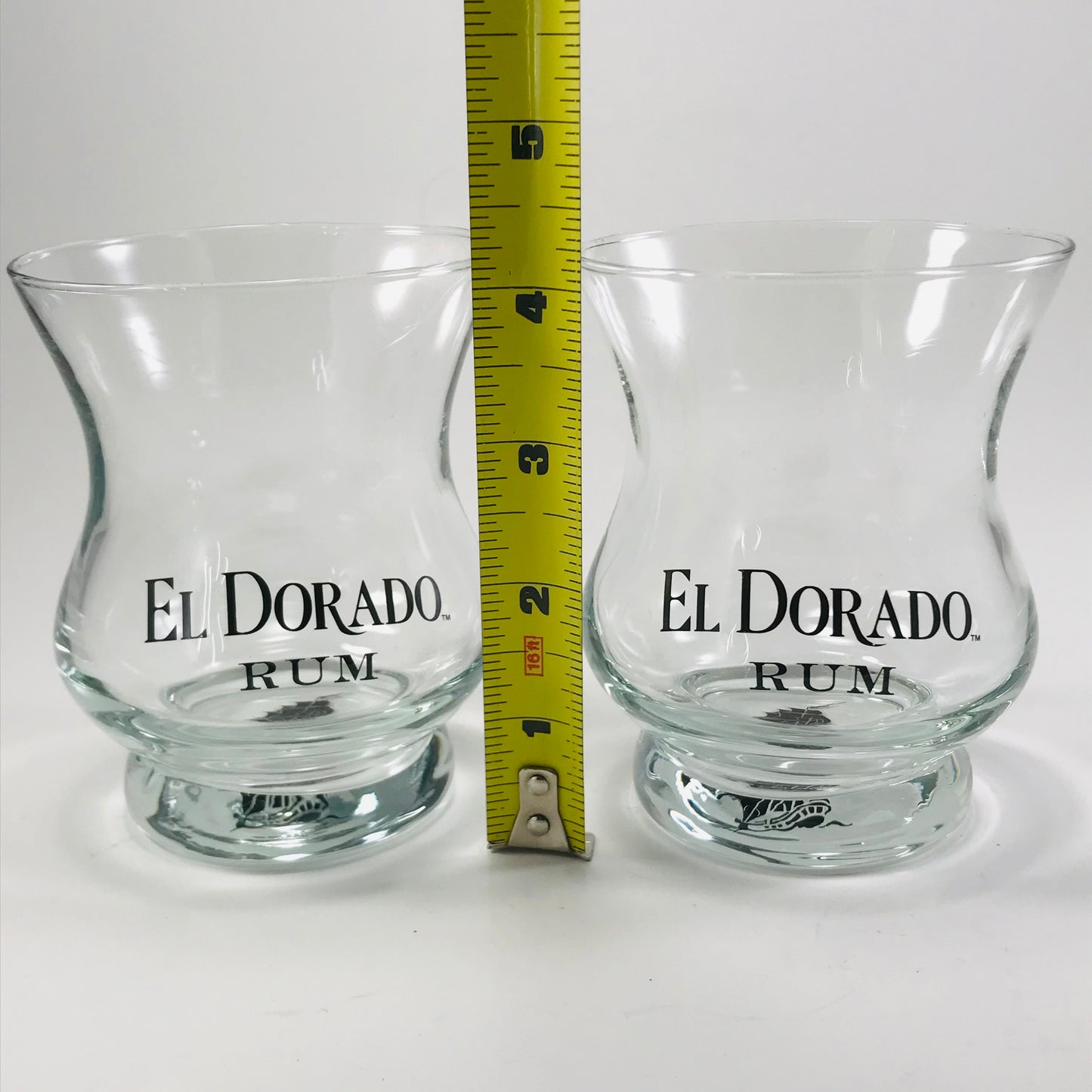 EL Dorado Blackship Whiskey Tumblers - Set of 4