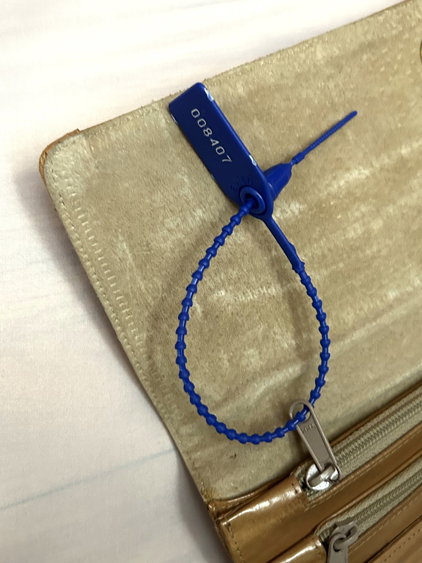 Leather by the Sea Eel Skin Vintage Clutch Bag