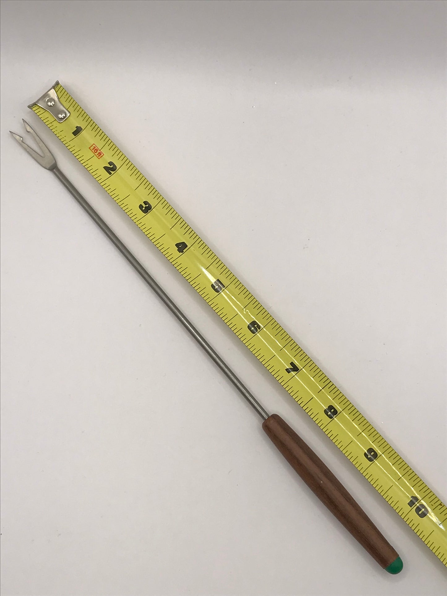 Vintage Wooden Handle Fondue Forks - Set of 6