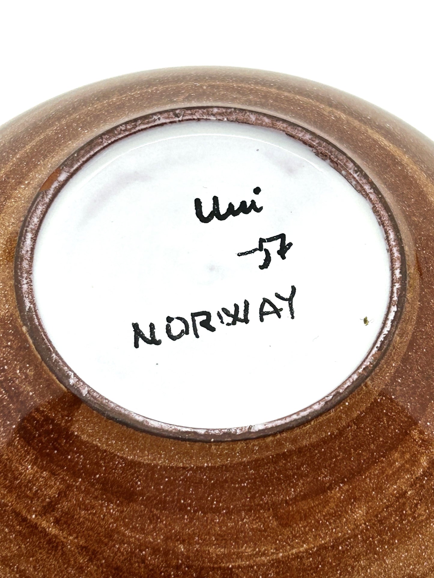 Artisan Handcrafted Hand Painted Detailed Ceramic Bowl - Artist Signed