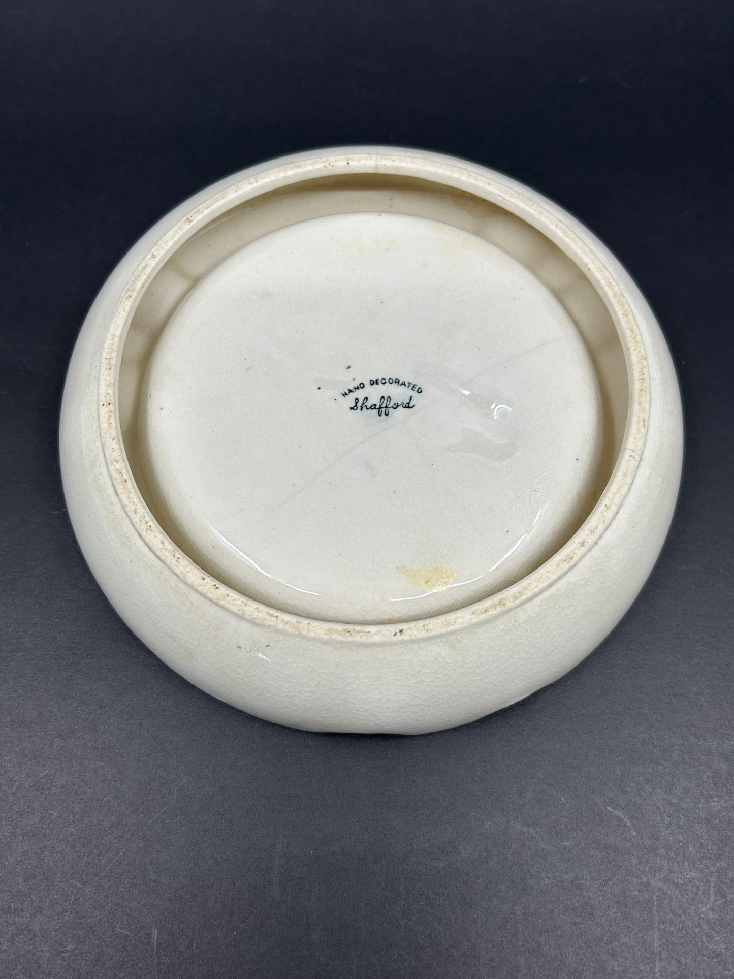 Vintage Shafford Hand Painted Horse Face Ashtray