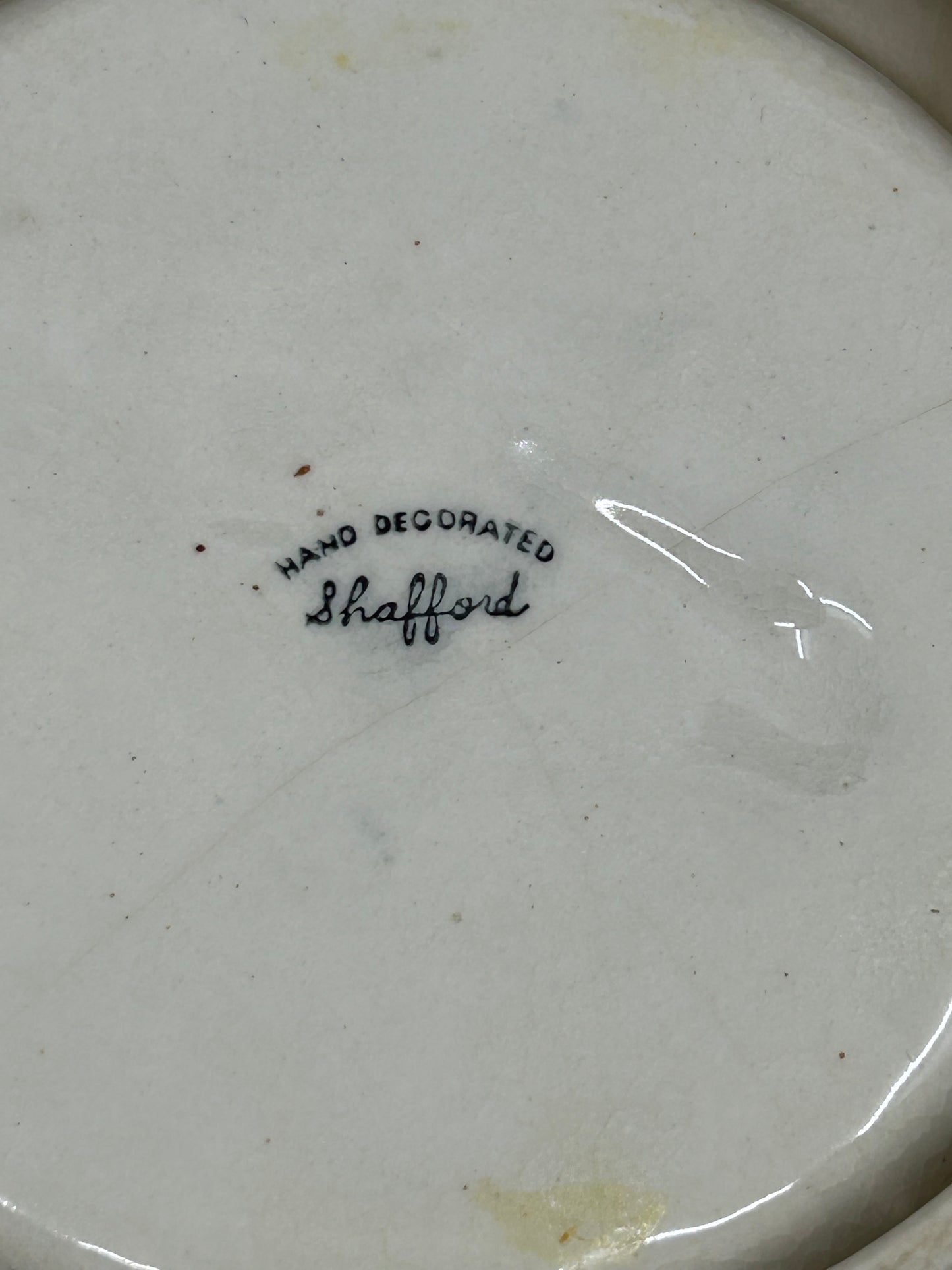Vintage Shafford Hand Painted Horse Face Ashtray