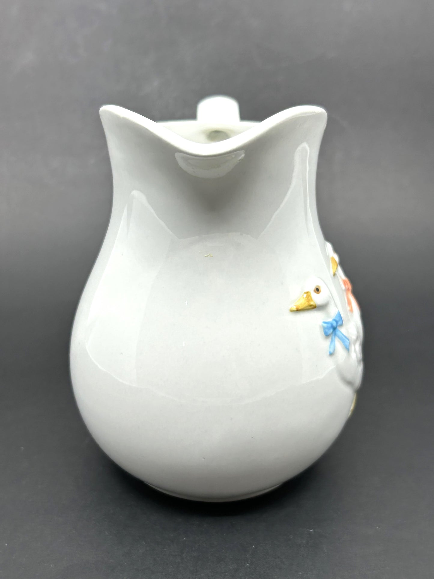 Otagiri Geese Walking White Ceramic Jug / Pitcher