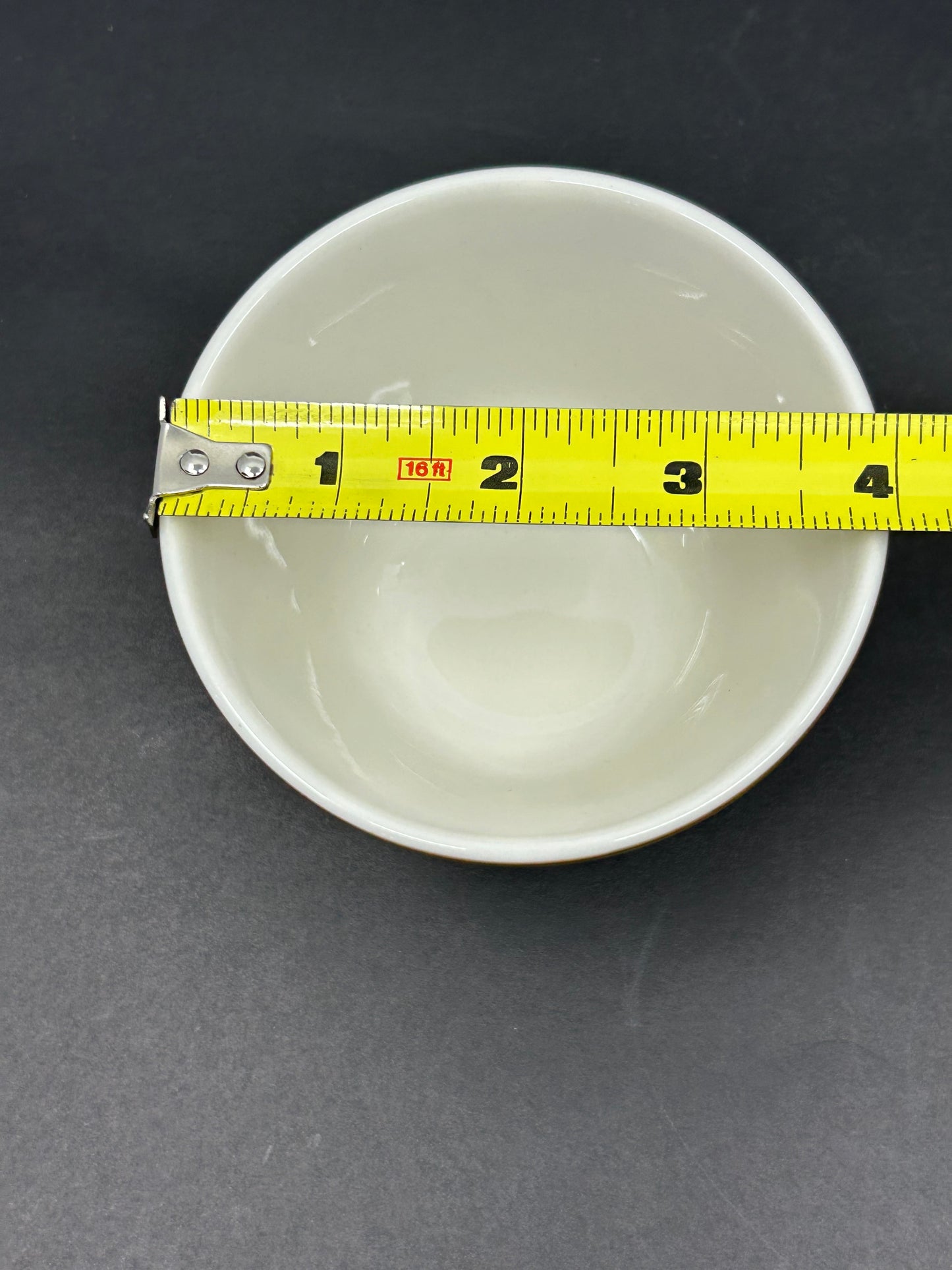 Syracuse of Canada 70 Restaurant Ware Mini White Bowls with Gold Trim