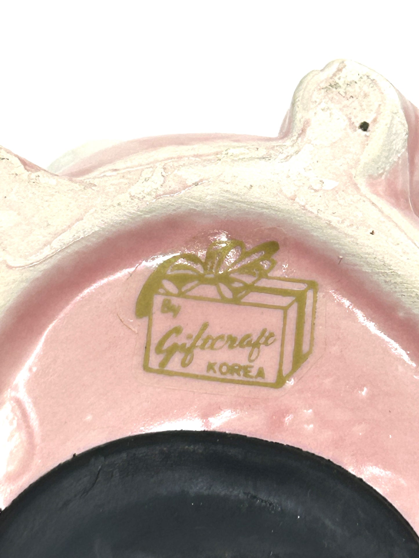 Vintage Giftcraft Pink Giggling Piggy Coin Bank