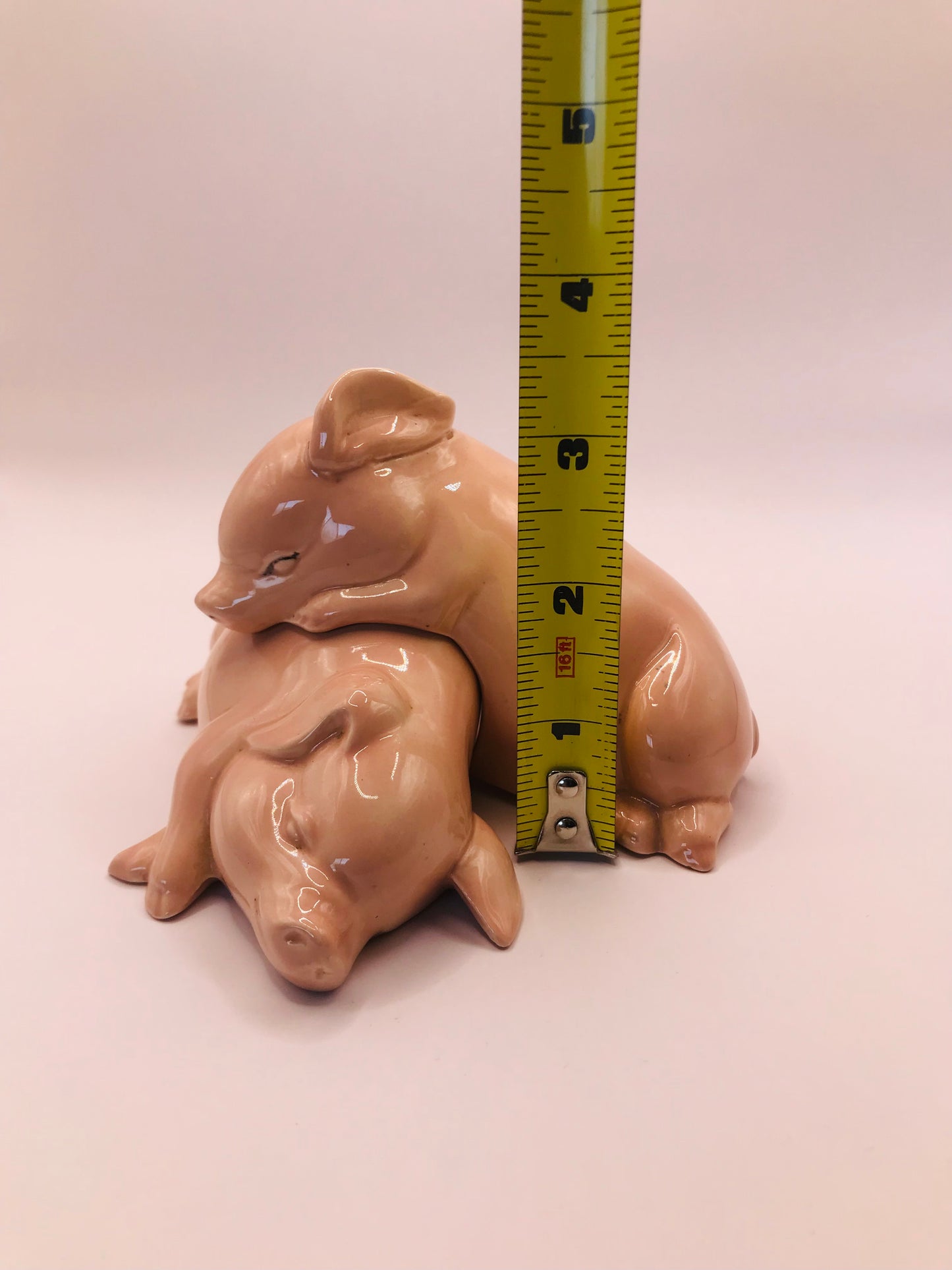 1980's Lazy Pigs Salt & Pepper Shakers