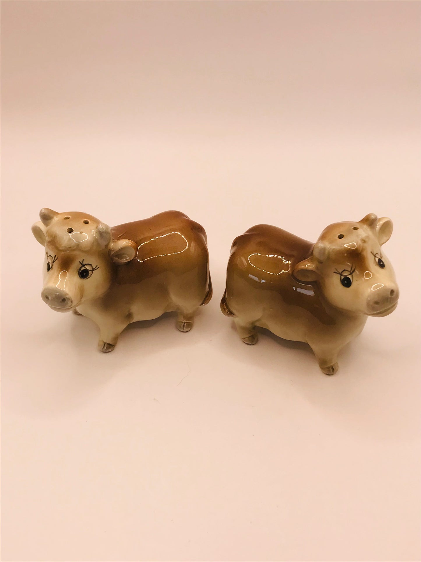 Otigari Brown Cows Salt and Pepper Shakers