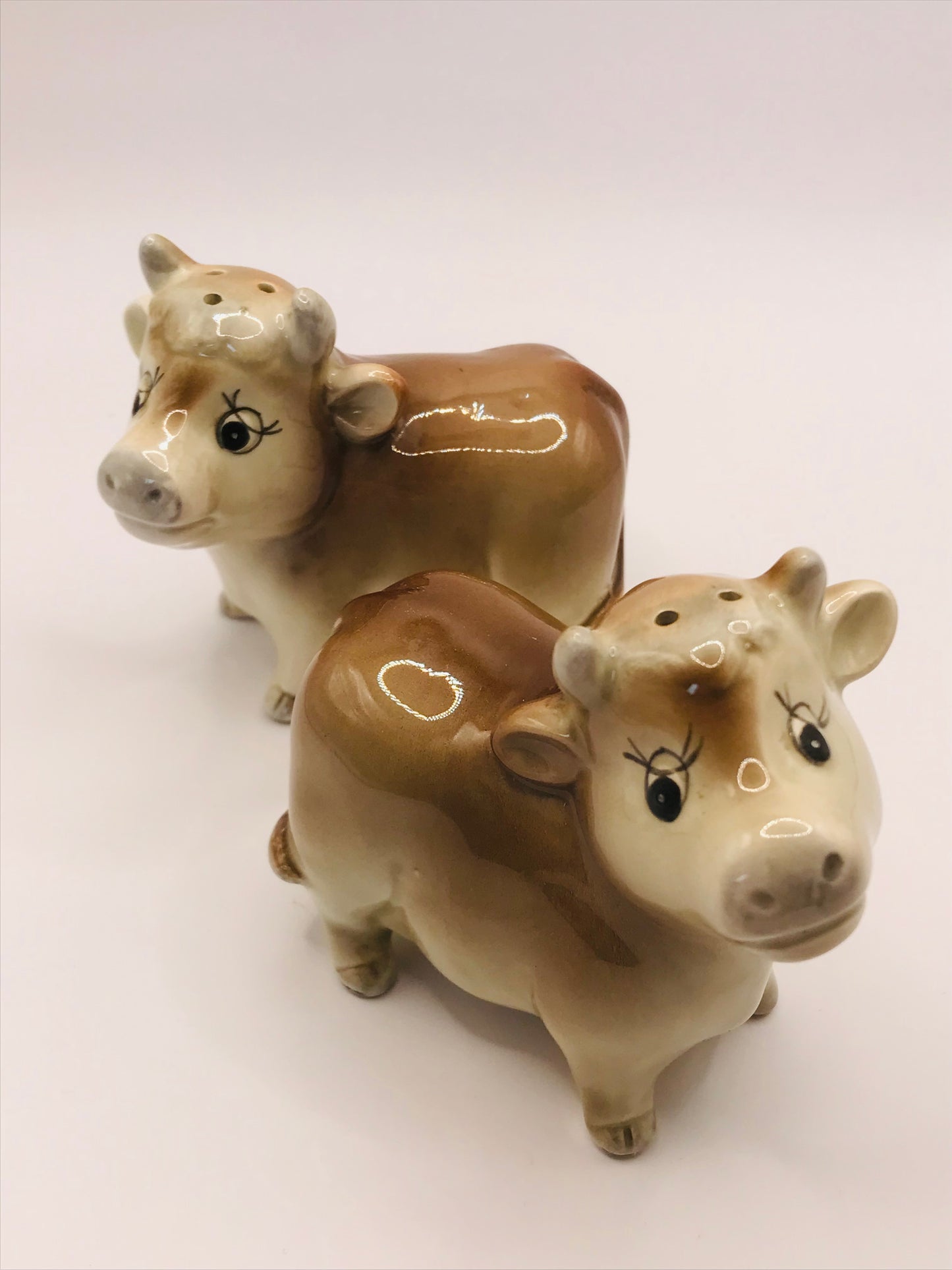 Otigari Brown Cows Salt and Pepper Shakers