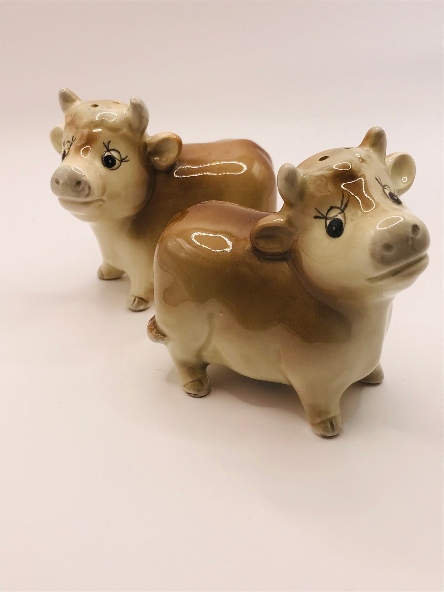 Otigari Brown Cows Salt and Pepper Shakers