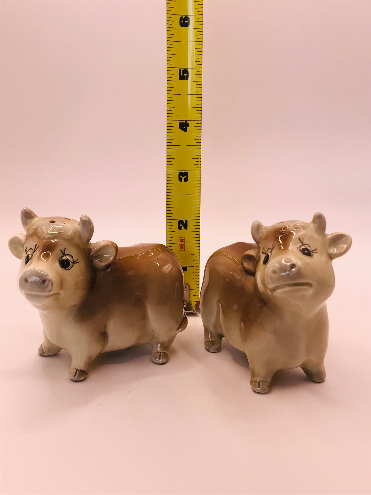Otigari Brown Cows Salt and Pepper Shakers