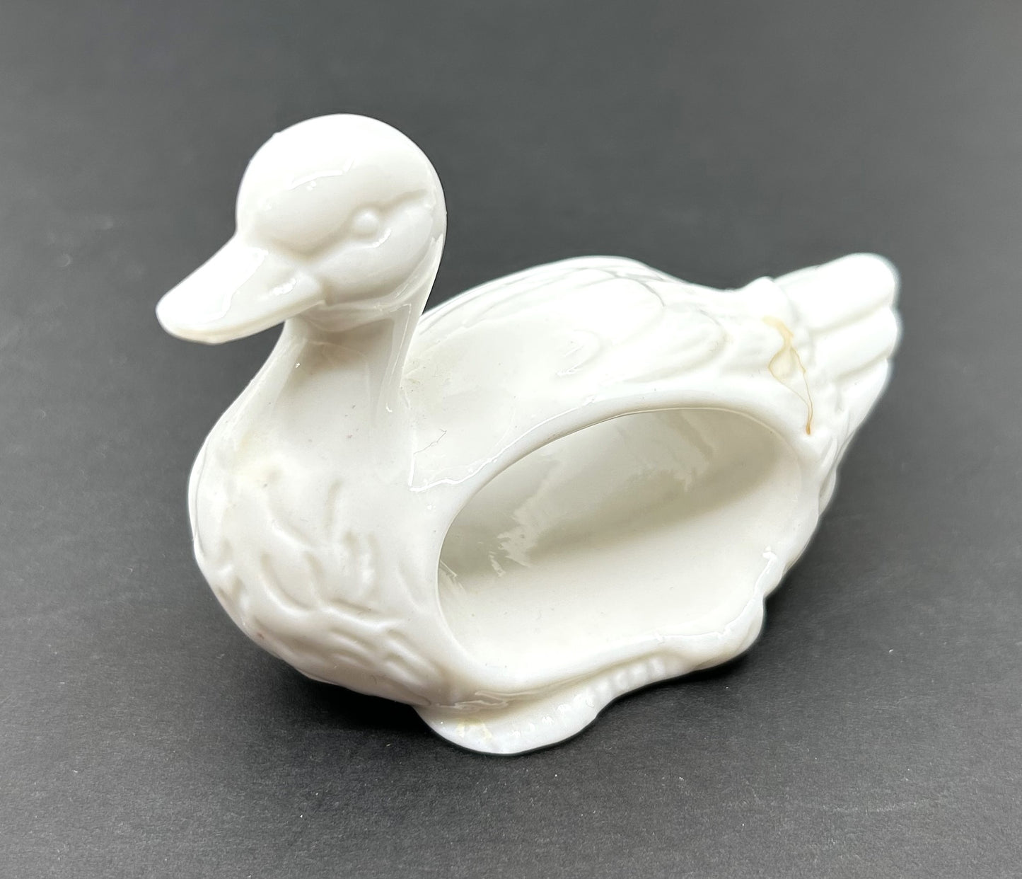 Lot of 24 White Ceramic Assorted Animal Napkin Ring Holders