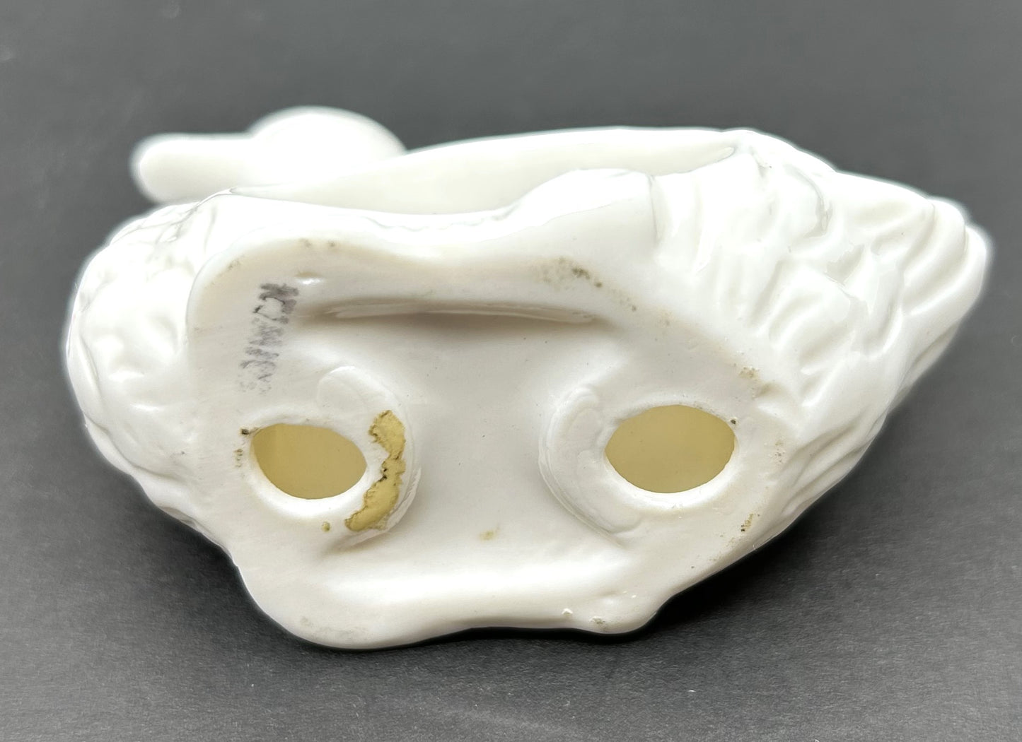 Lot of 24 White Ceramic Assorted Animal Napkin Ring Holders