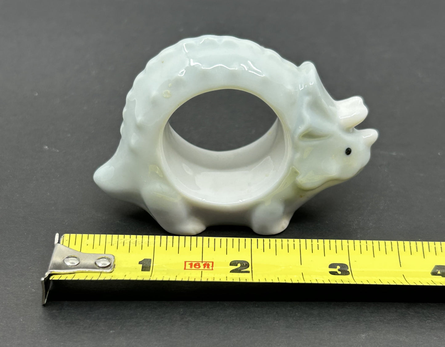 Lot of 24 White Ceramic Assorted Animal Napkin Ring Holders