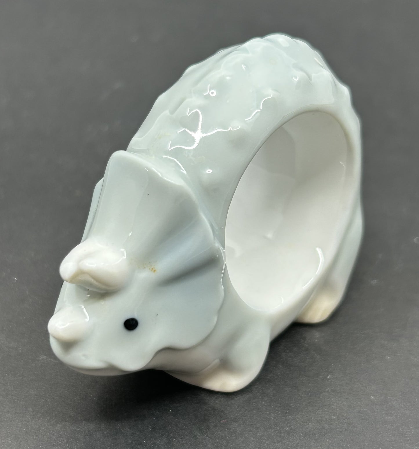 Lot of 24 White Ceramic Assorted Animal Napkin Ring Holders