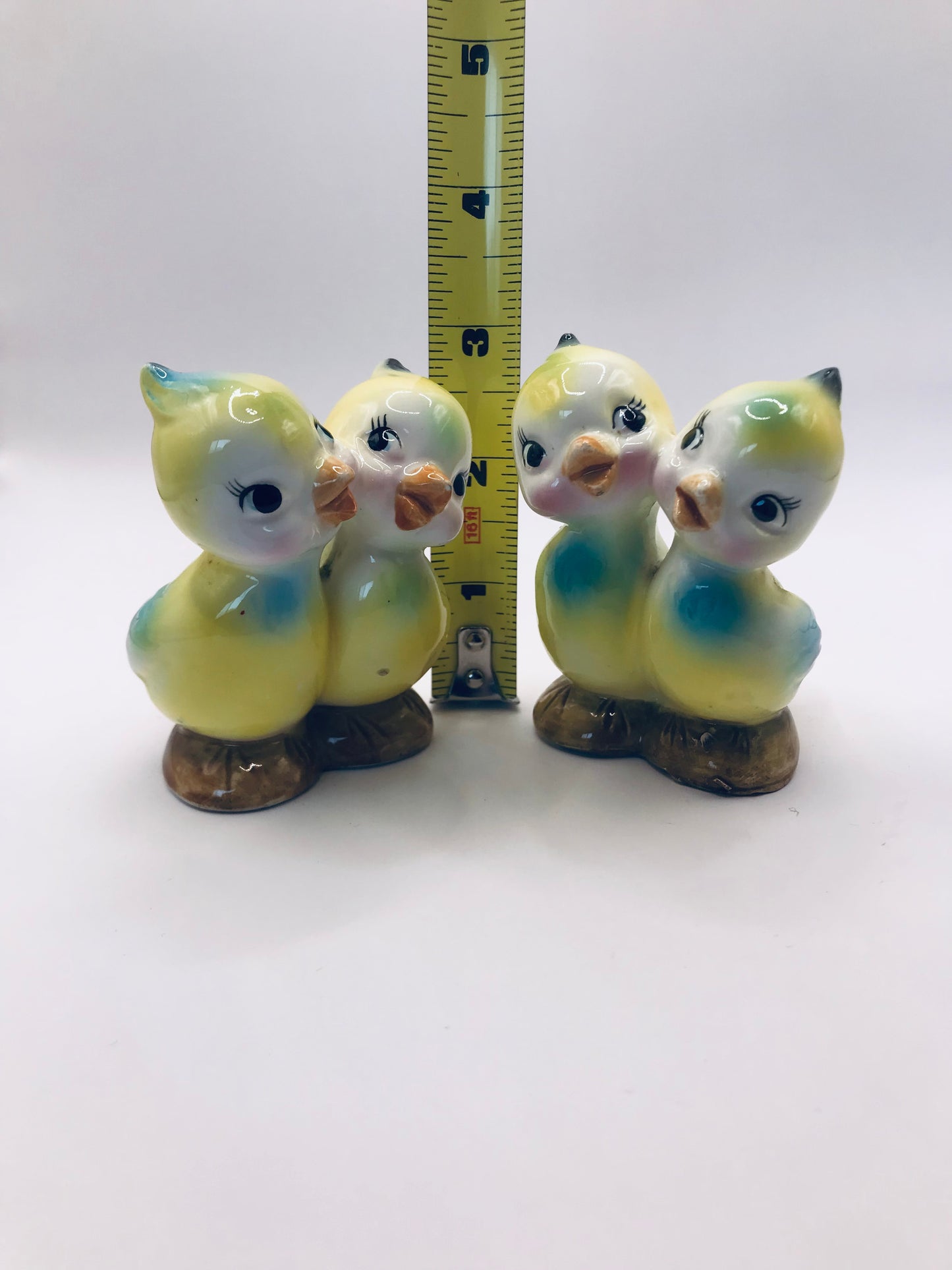 Vintage Twin Ducks Salt & Pepper Shakers