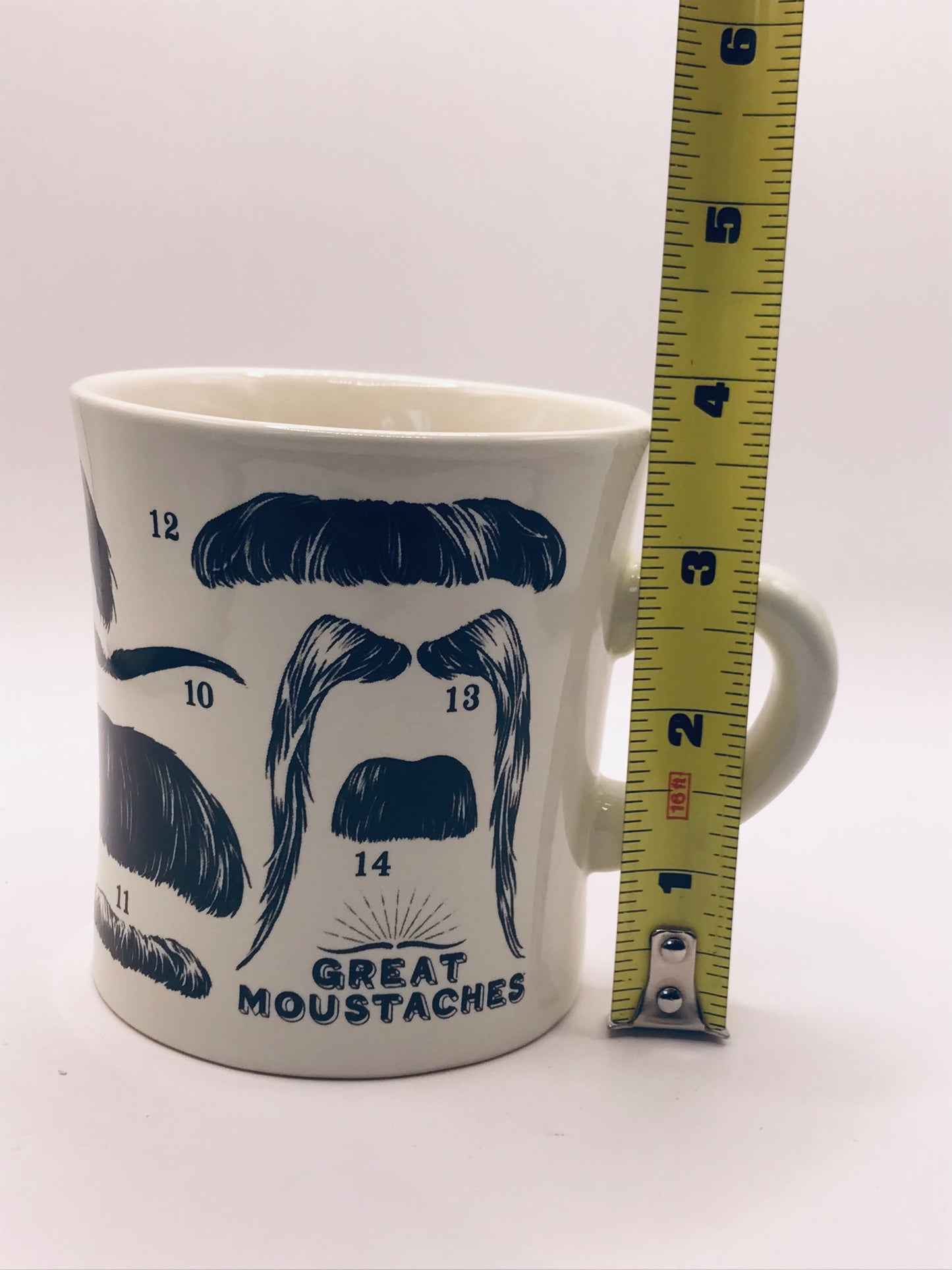 The Unemployed Philosphers Guild Great Mustaches Mug