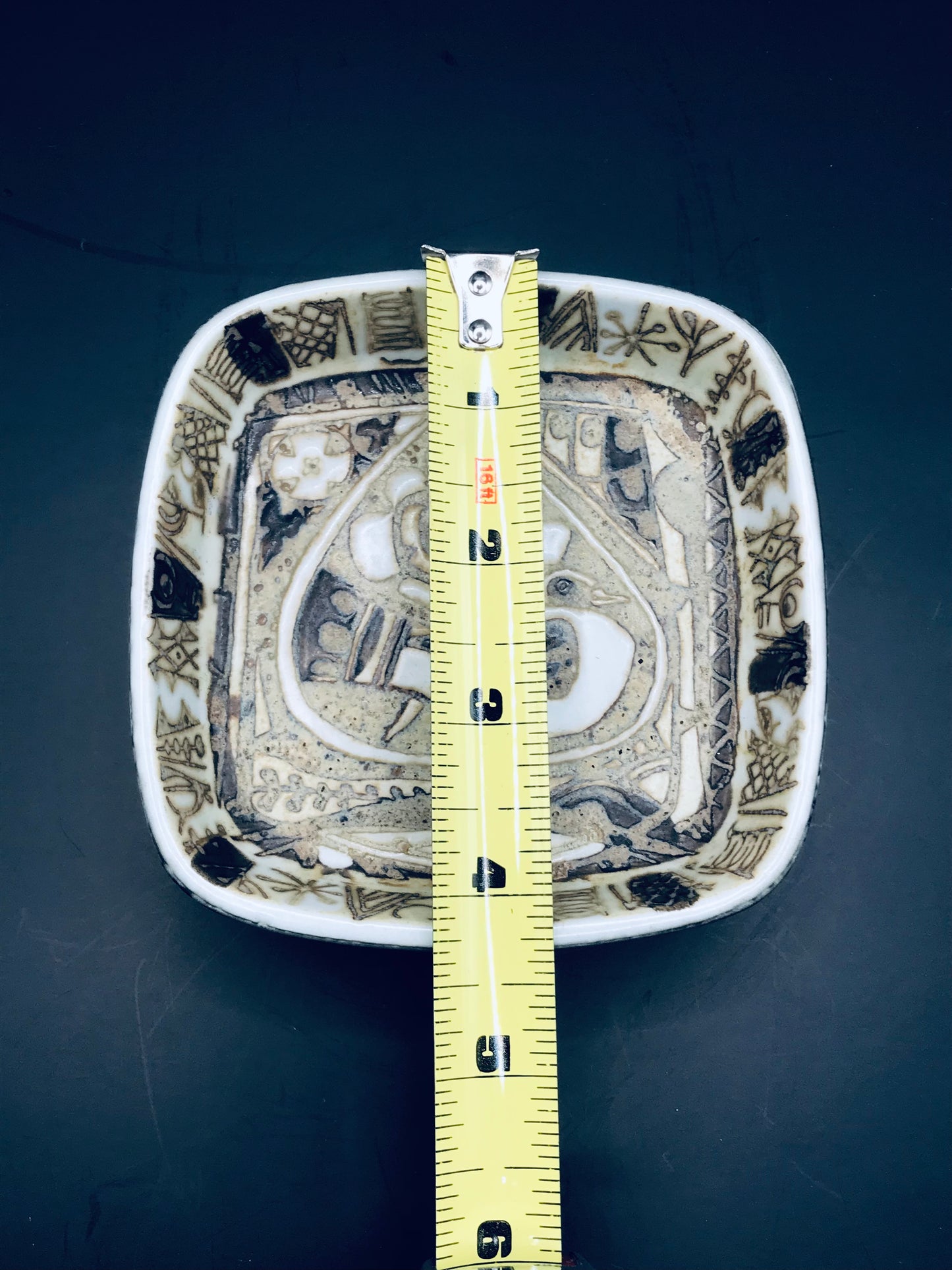 Nils Thorsson Royal Copenhagen Frajance Scandinavian Ceramic Trinket Dish, 1960, Numbered 719/2882