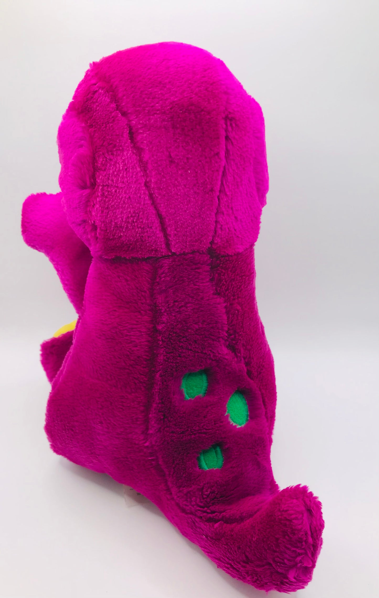 Vintage Barney Purple Soft Plush Dinosaur 1992 12"