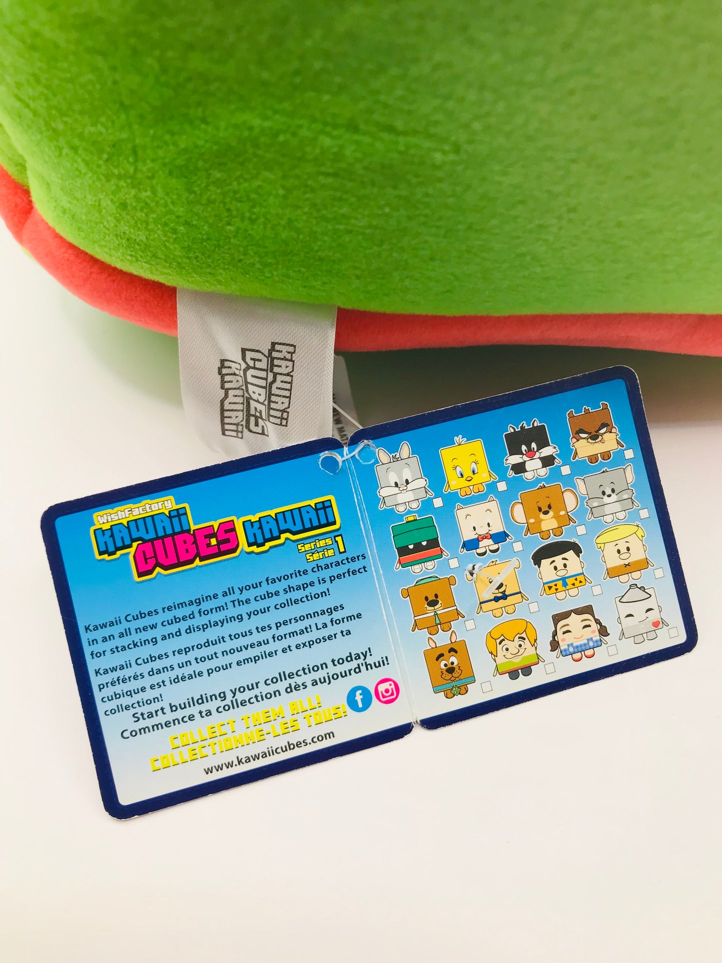 O5-L Marvin the Martian Plush, KAWAII CUBES SERIES 1, OSNWT