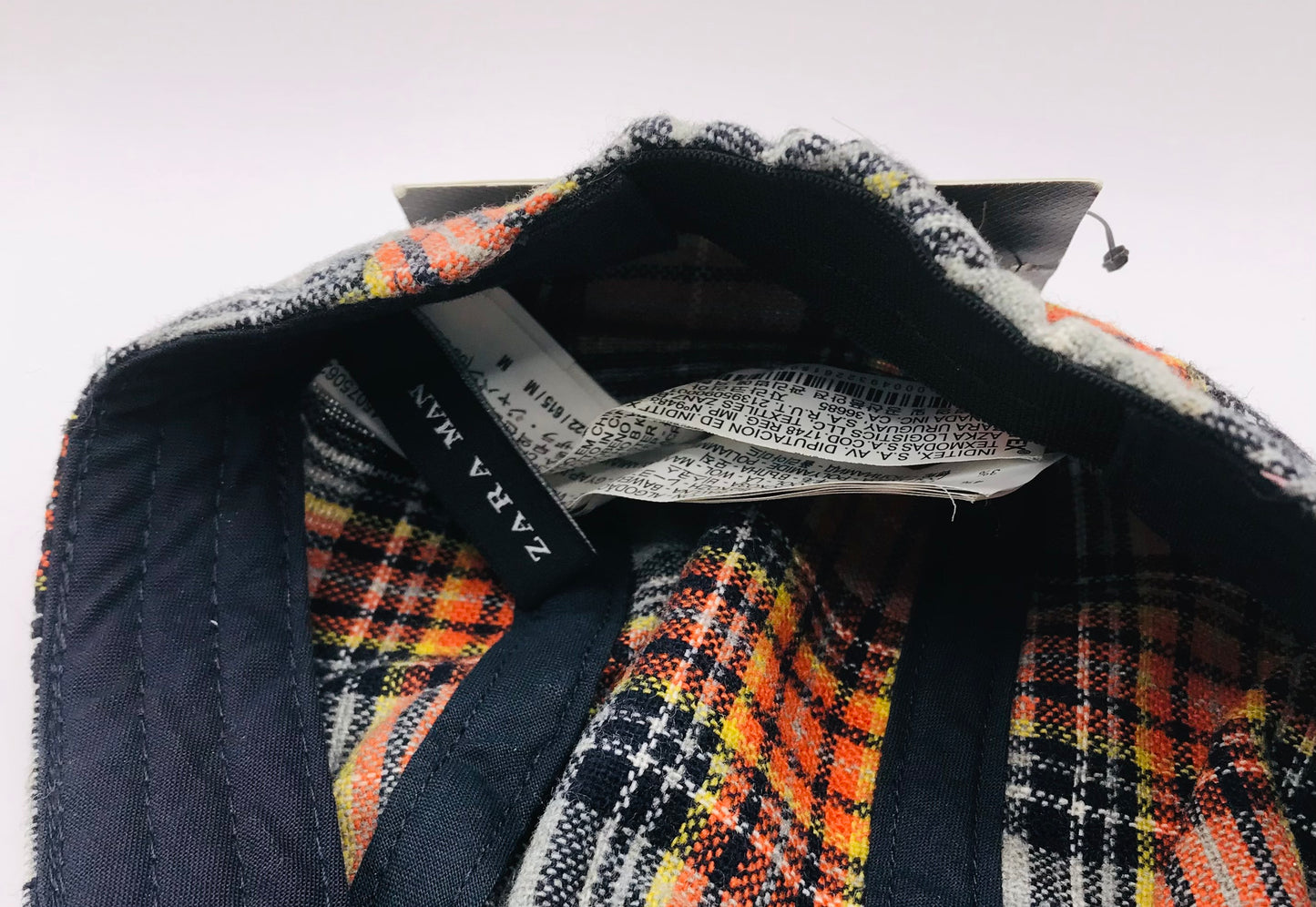 ZARA Plaid Newsboy/Flat Cap/Ivy Cap Headwear/Hat - NWT