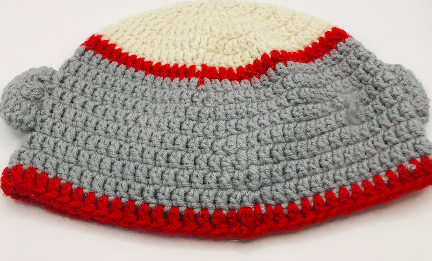 Handcrafted Sock Puppet Monkey Knitted Children's Tuque - One of a Kind