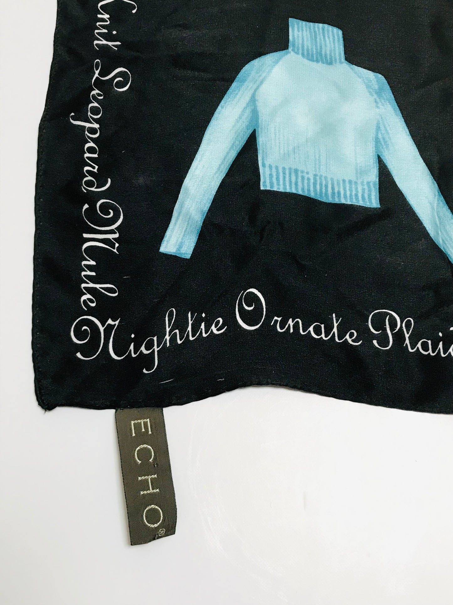 ECHO A-Z Fashionista Print Scarf