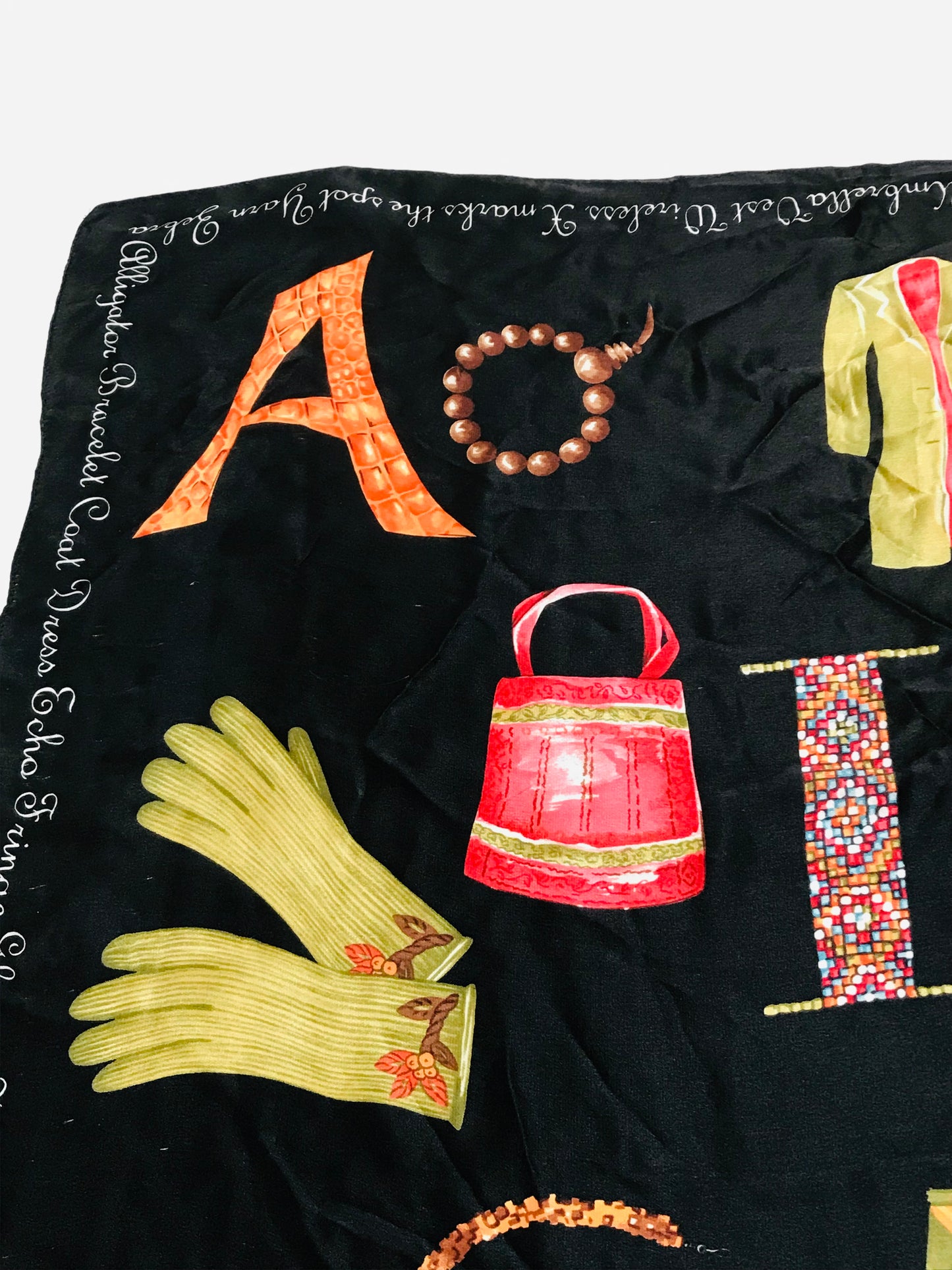 ECHO A-Z Fashionista Print Scarf
