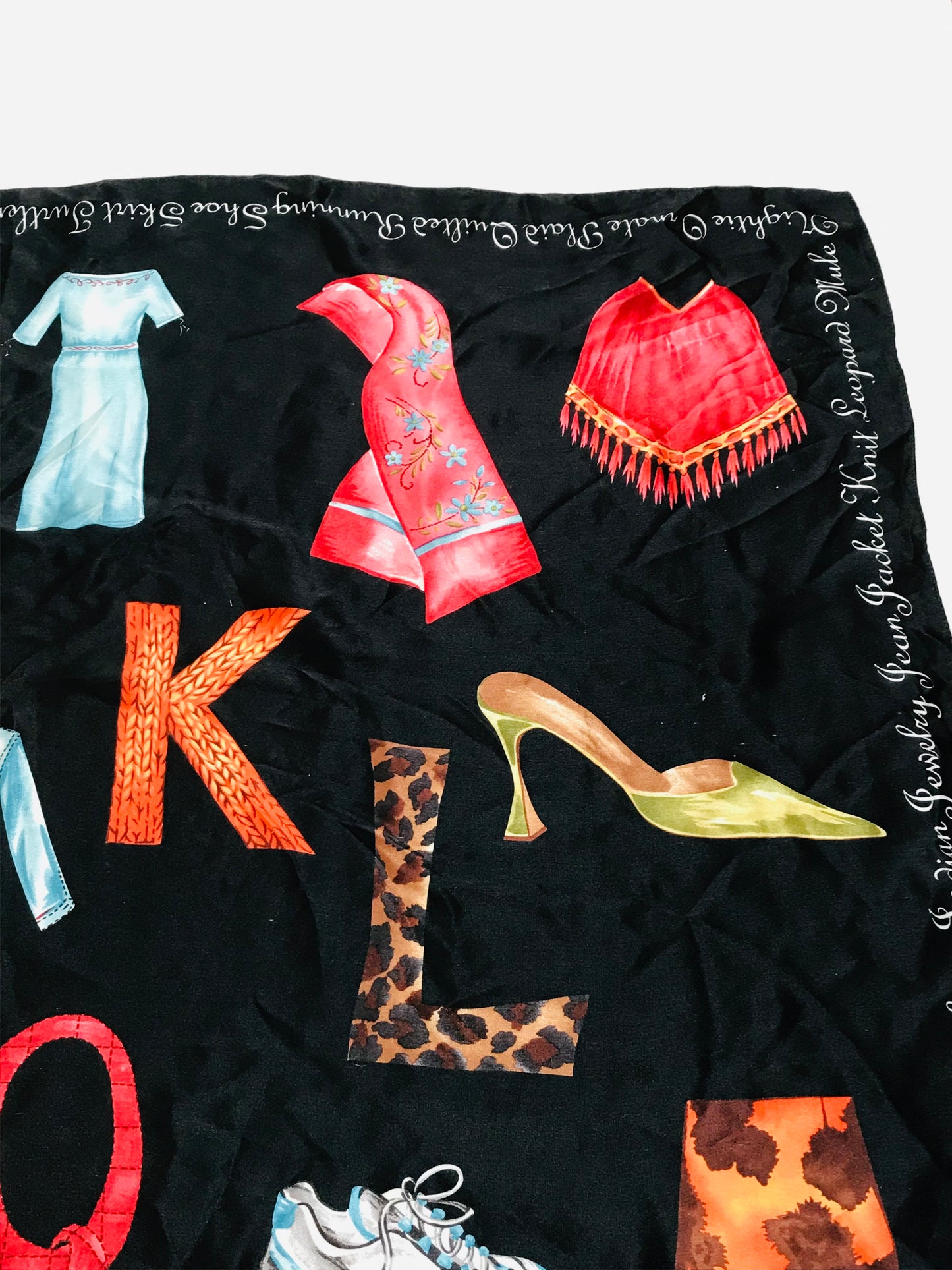 ECHO A-Z Fashionista Print Scarf