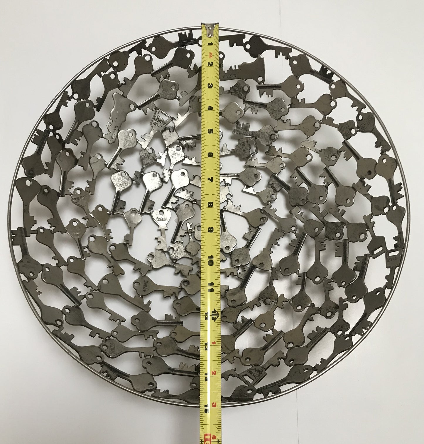 Multi Keys Abstract Large Key Bowl