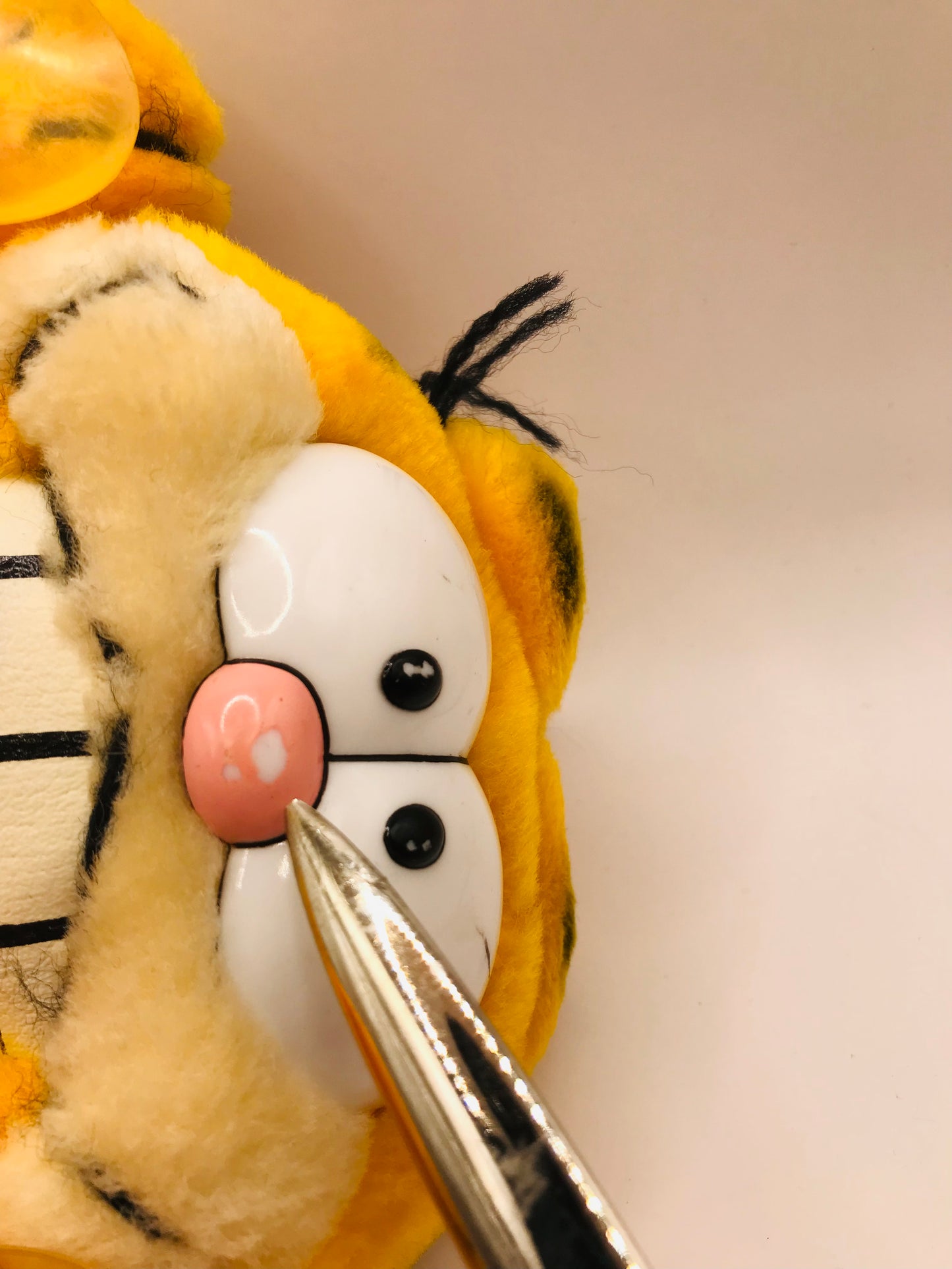 Vintage 1981 Garfield 7" Plush Stuck On You Dakin Window Cling Stuffed Toy