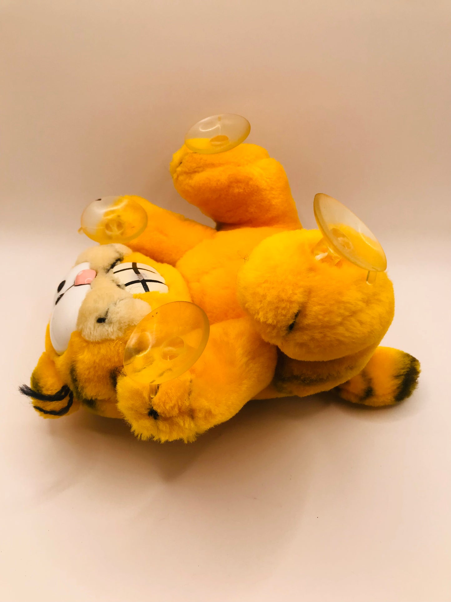 Vintage 1981 Garfield 7" Plush Stuck On You Dakin Window Cling Stuffed Toy