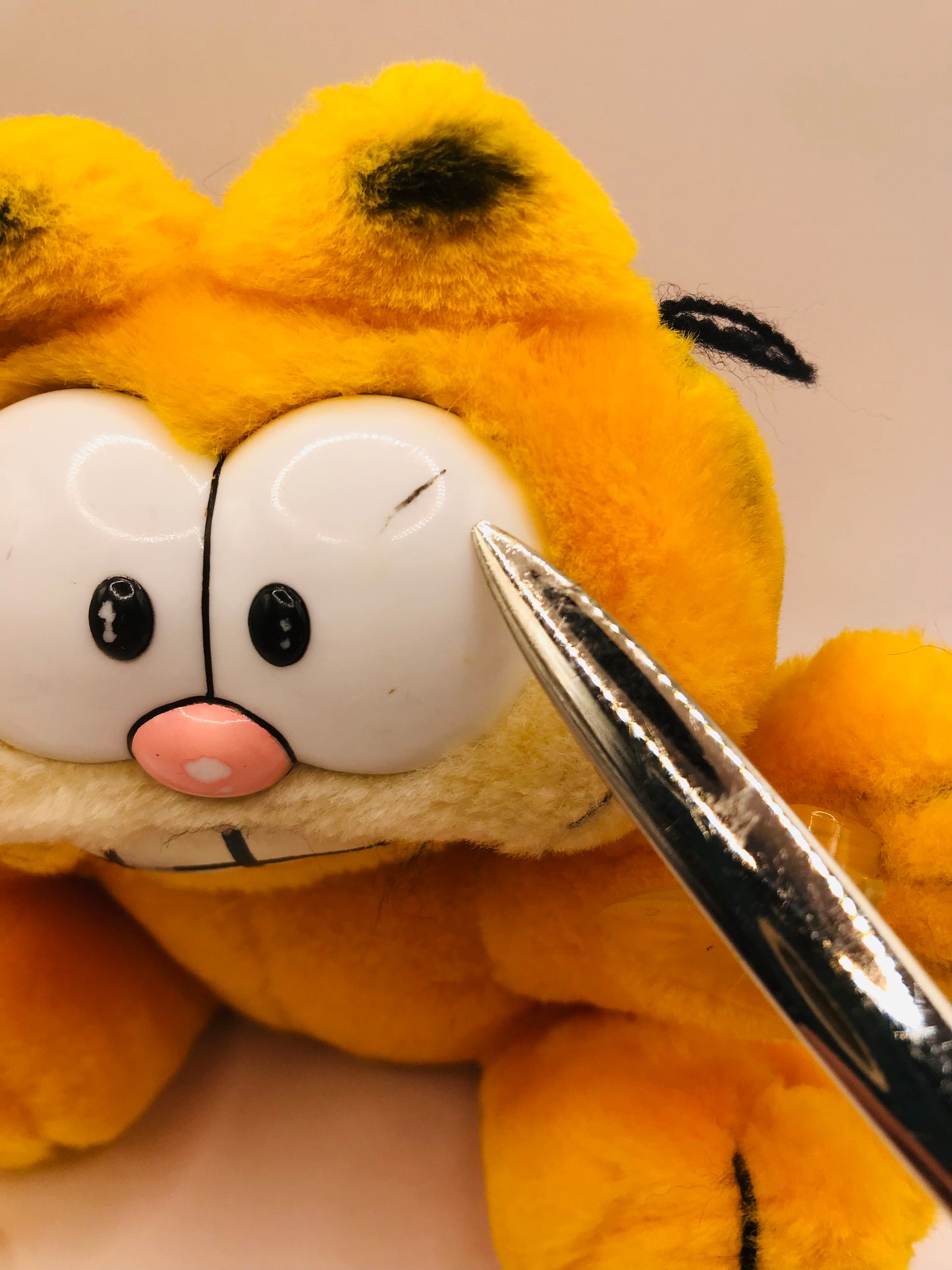 Vintage 1981 Garfield 7" Plush Stuck On You Dakin Window Cling Stuffed Toy