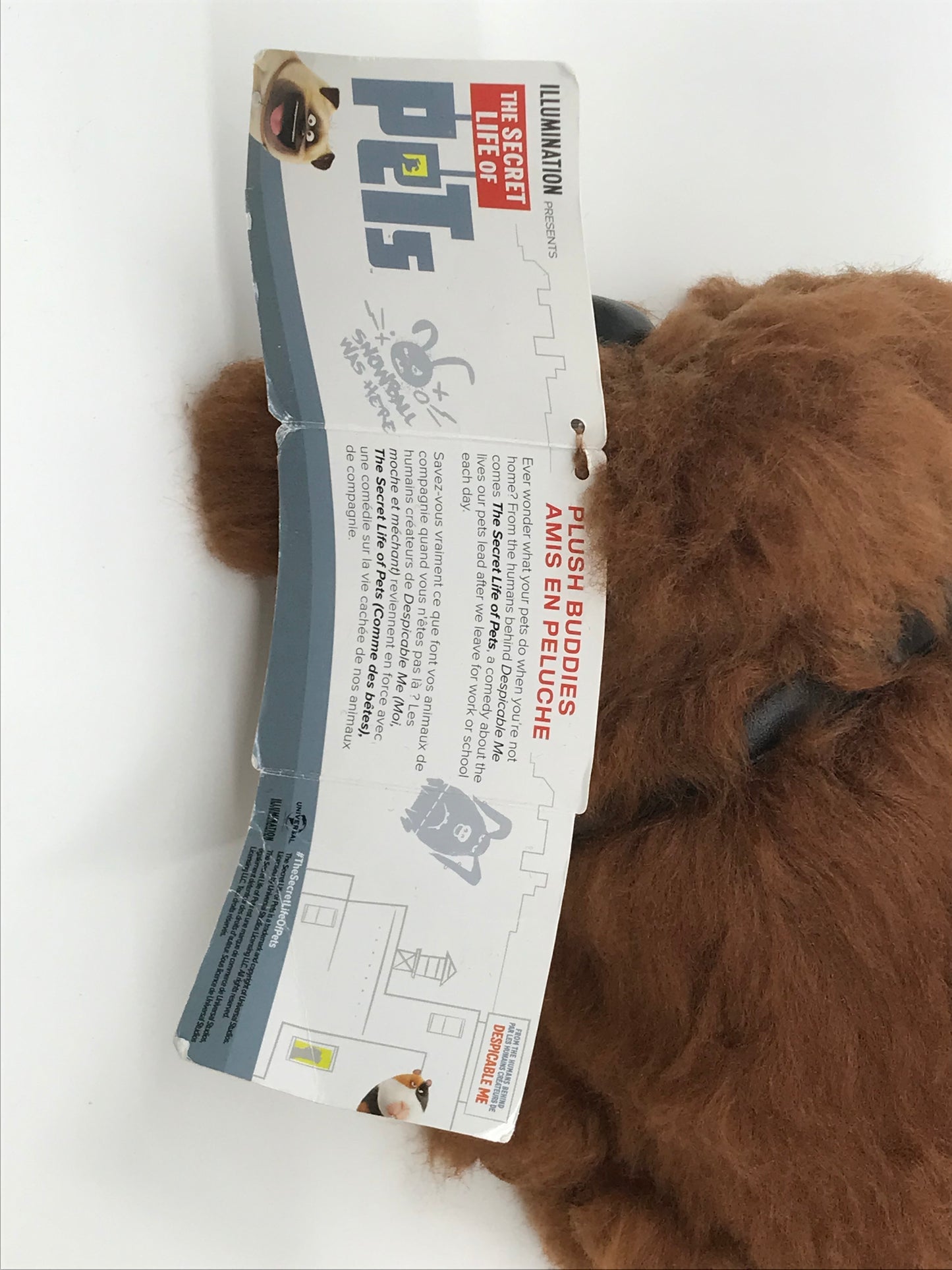 The Secret Life of Pets Duke the Dog Stuffed Animal Plush Toy 10" Plush Buddies