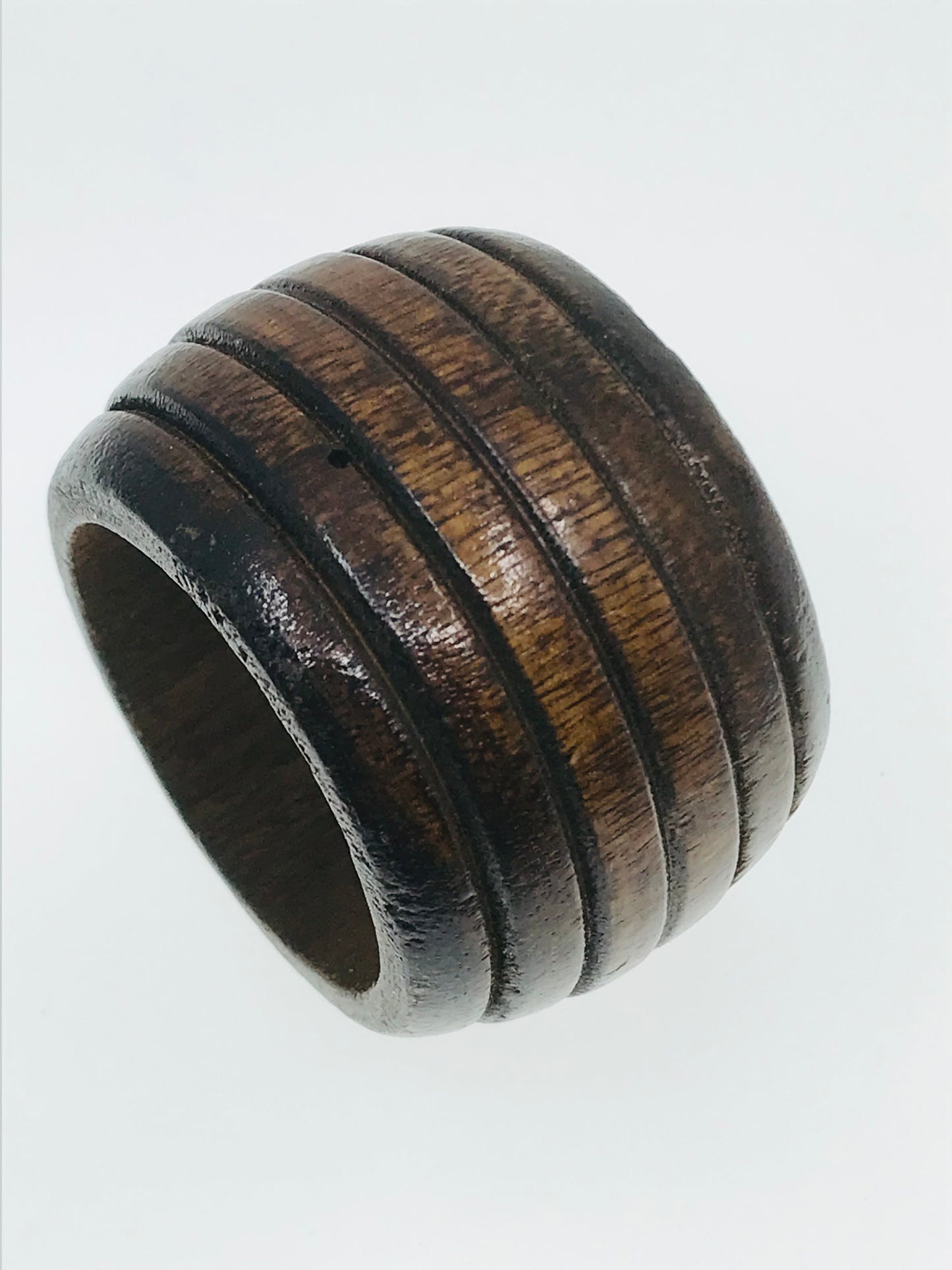 MCM Vintage Wooden Napkin Ring Holders Sets (LOT - 3 Styles)