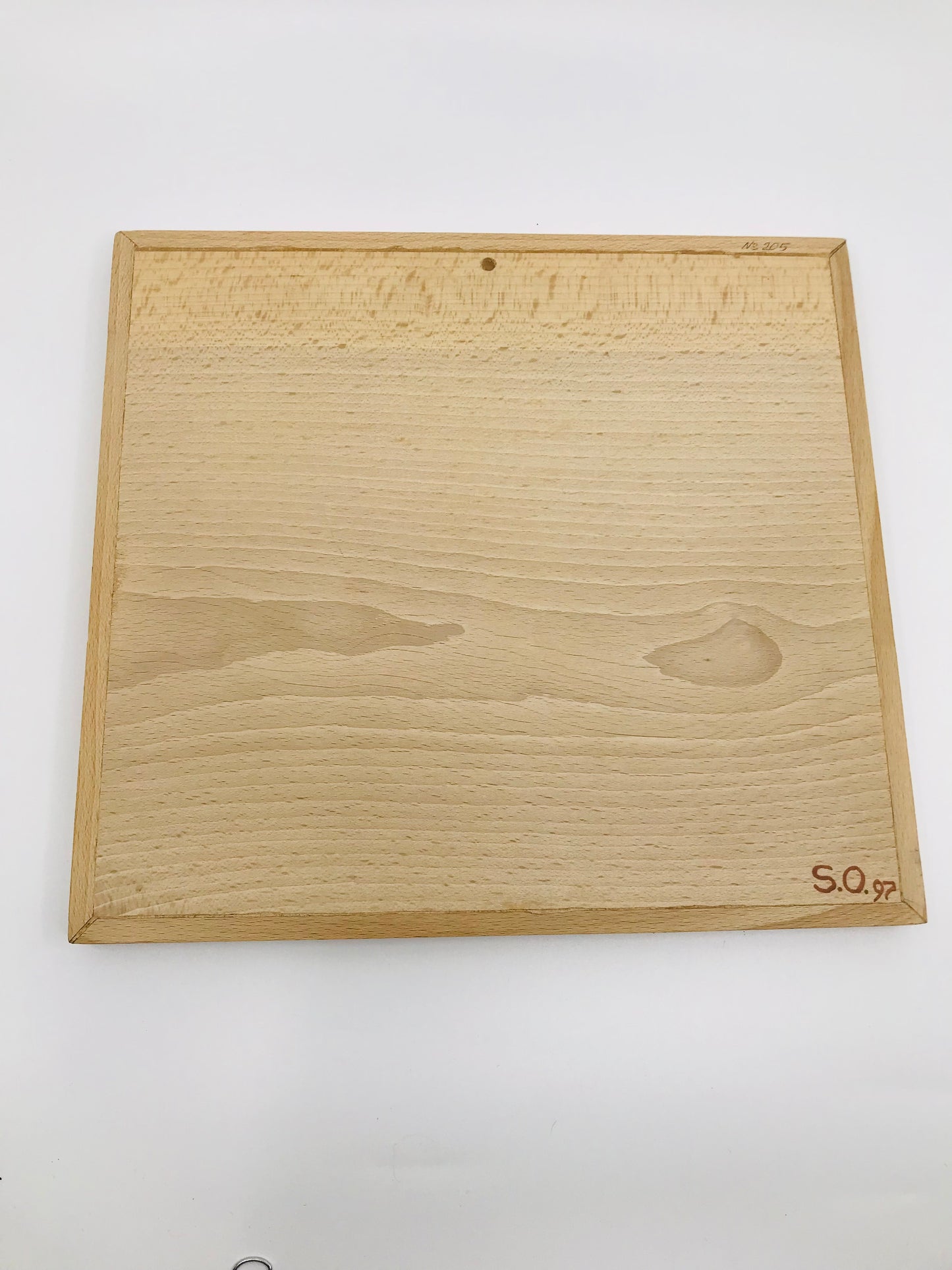 Handcrafted Wooden Inlay European Farmers in a Field