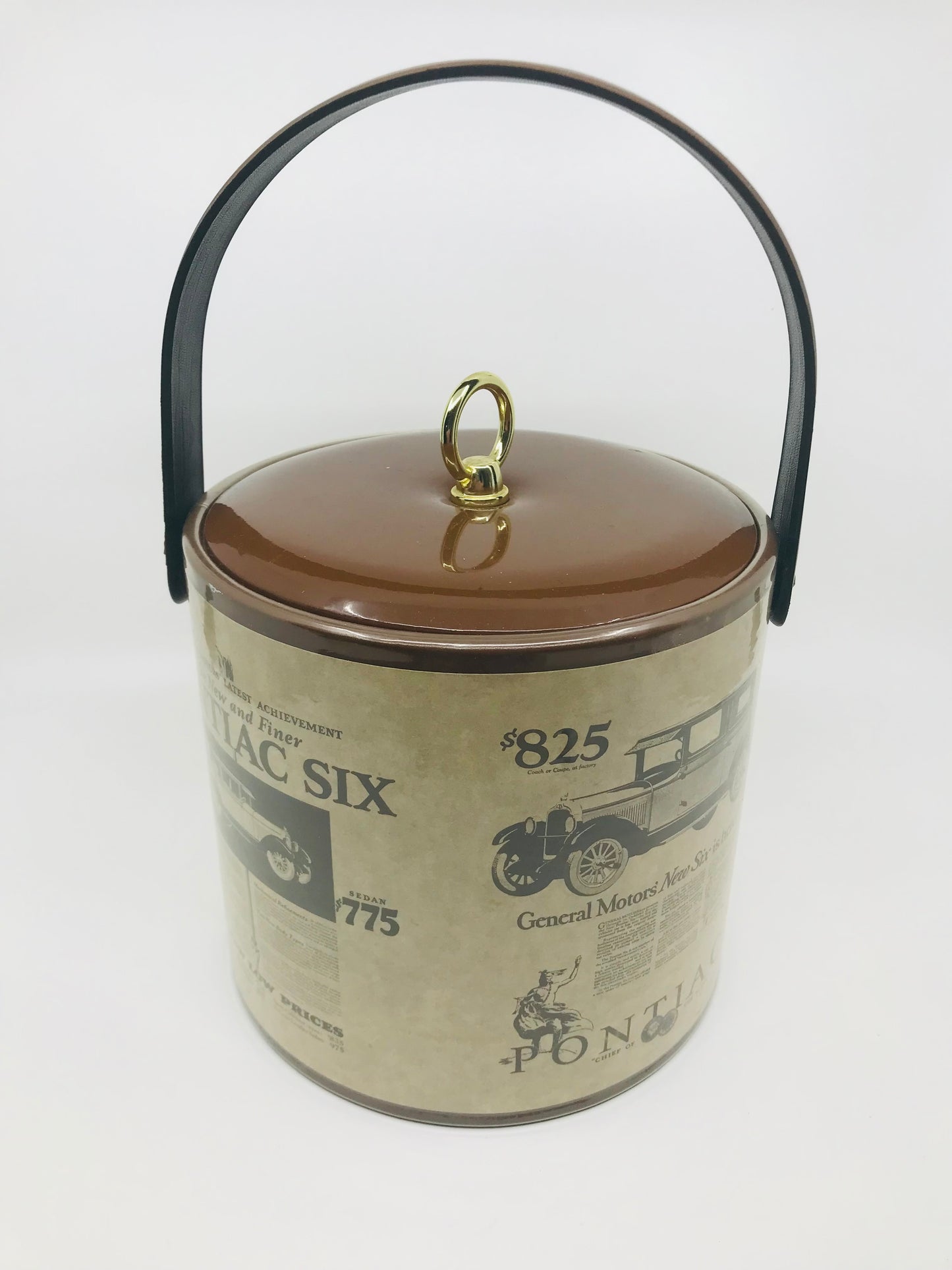 GM - General Motors Pontiac Six 1926 Promotional Ice Bucket (Circa 1970)