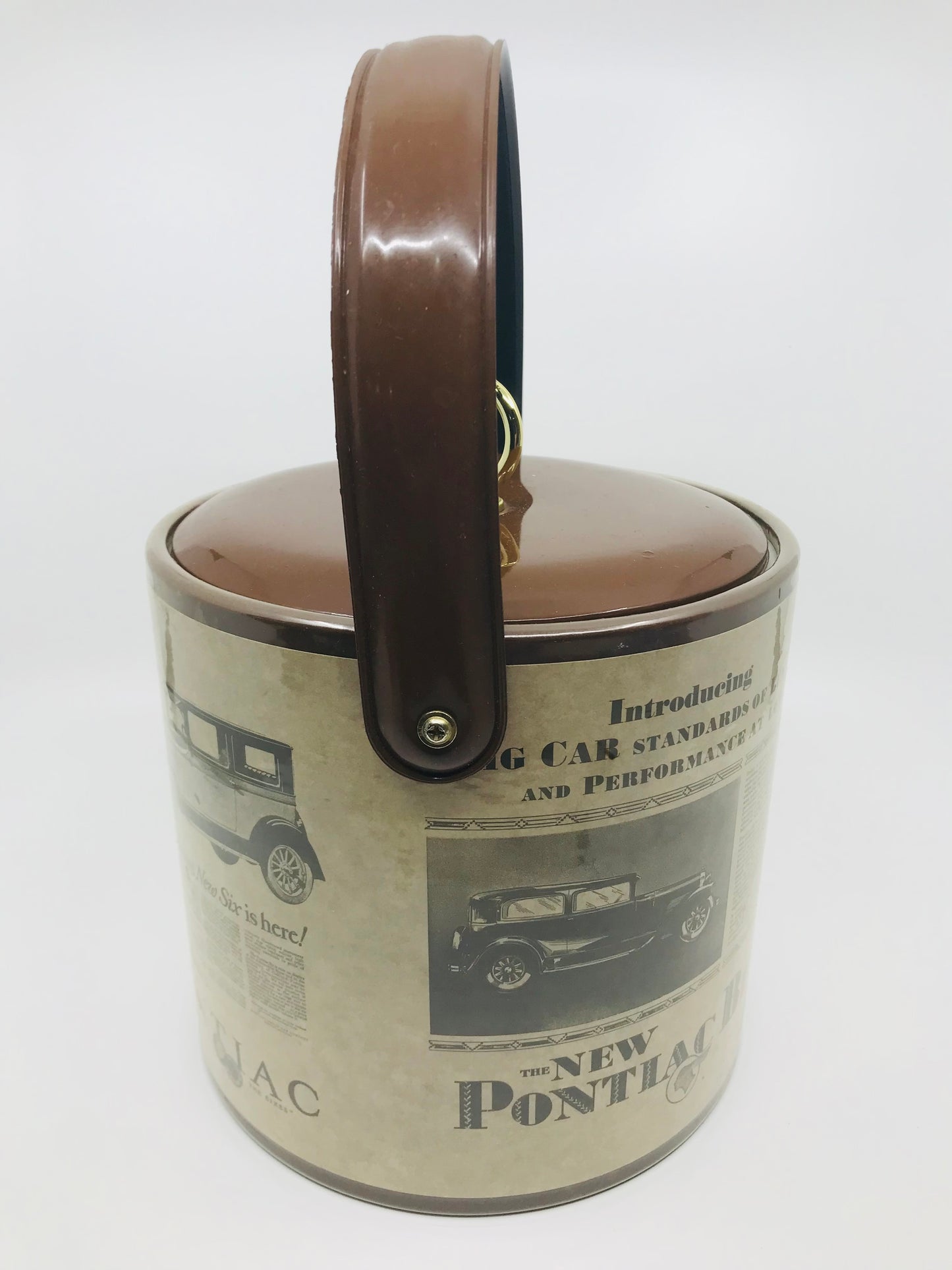 GM - General Motors Pontiac Six 1926 Promotional Ice Bucket (Circa 1970)