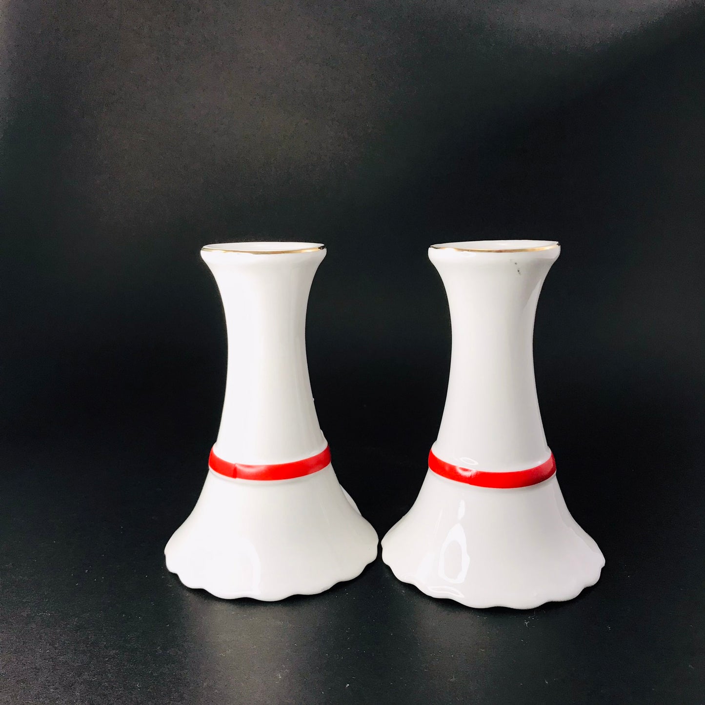 Mount Clemens Pottery Candlestick Holders