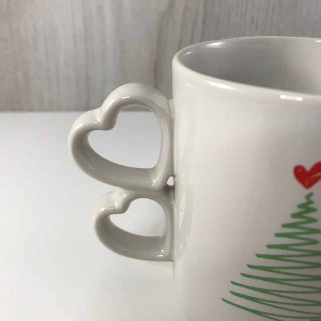 Ernesco Our First Christmas Together Molded Mug Set - NIB-OS